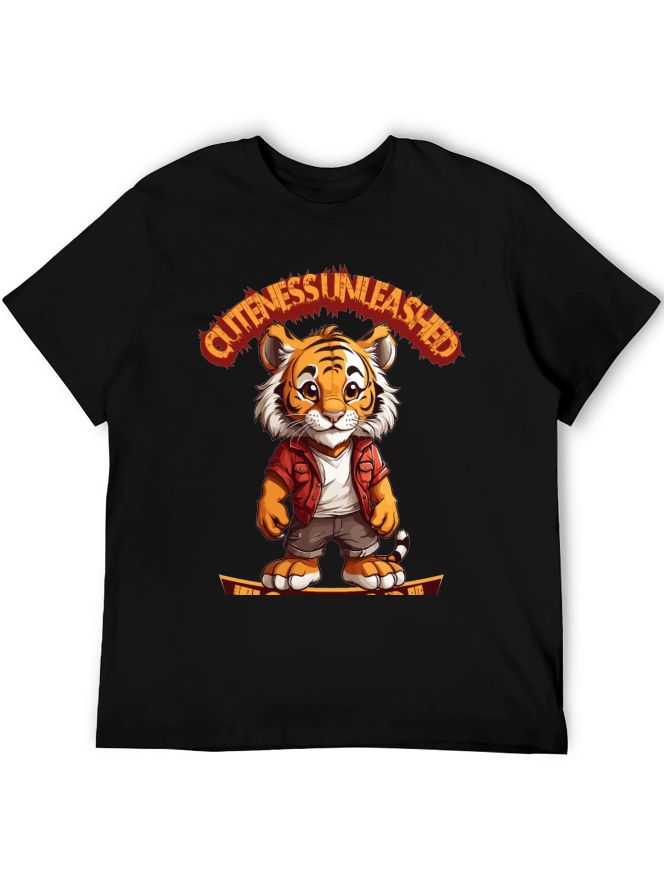 Cute Tiger Graphic Tee - Unleash the Cuteness!