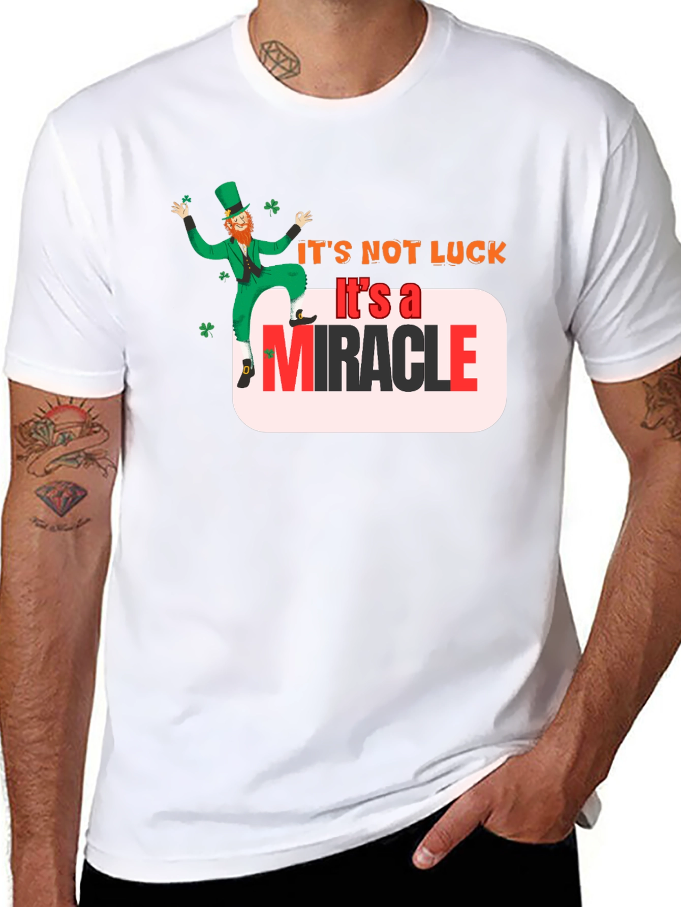 St. Patricks Day Miracle Graphic Tee