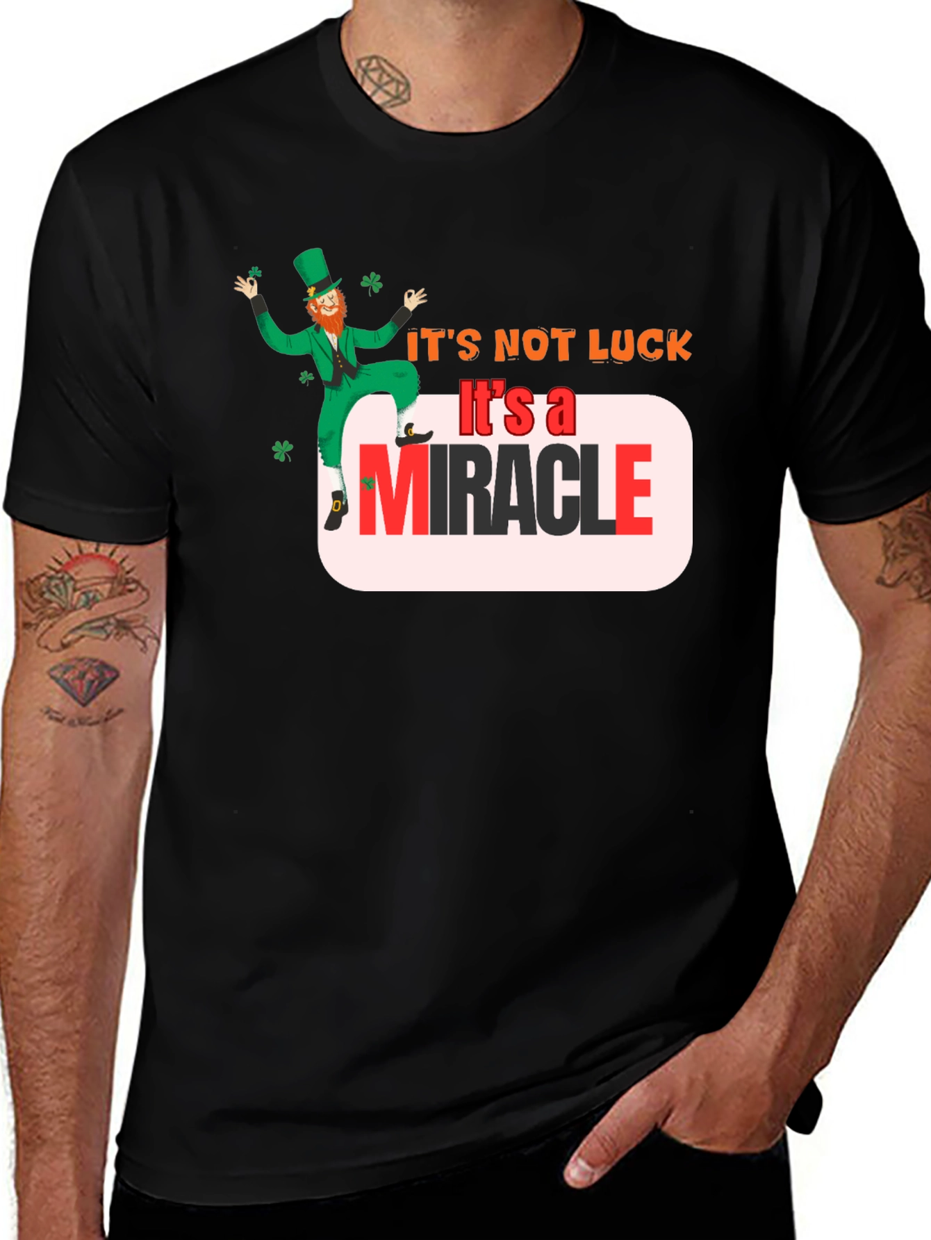 St. Patricks Day Miracle Graphic Tee