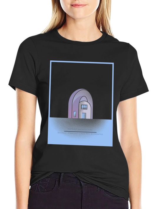 Abstract House Graphic Tee - Unique Style
