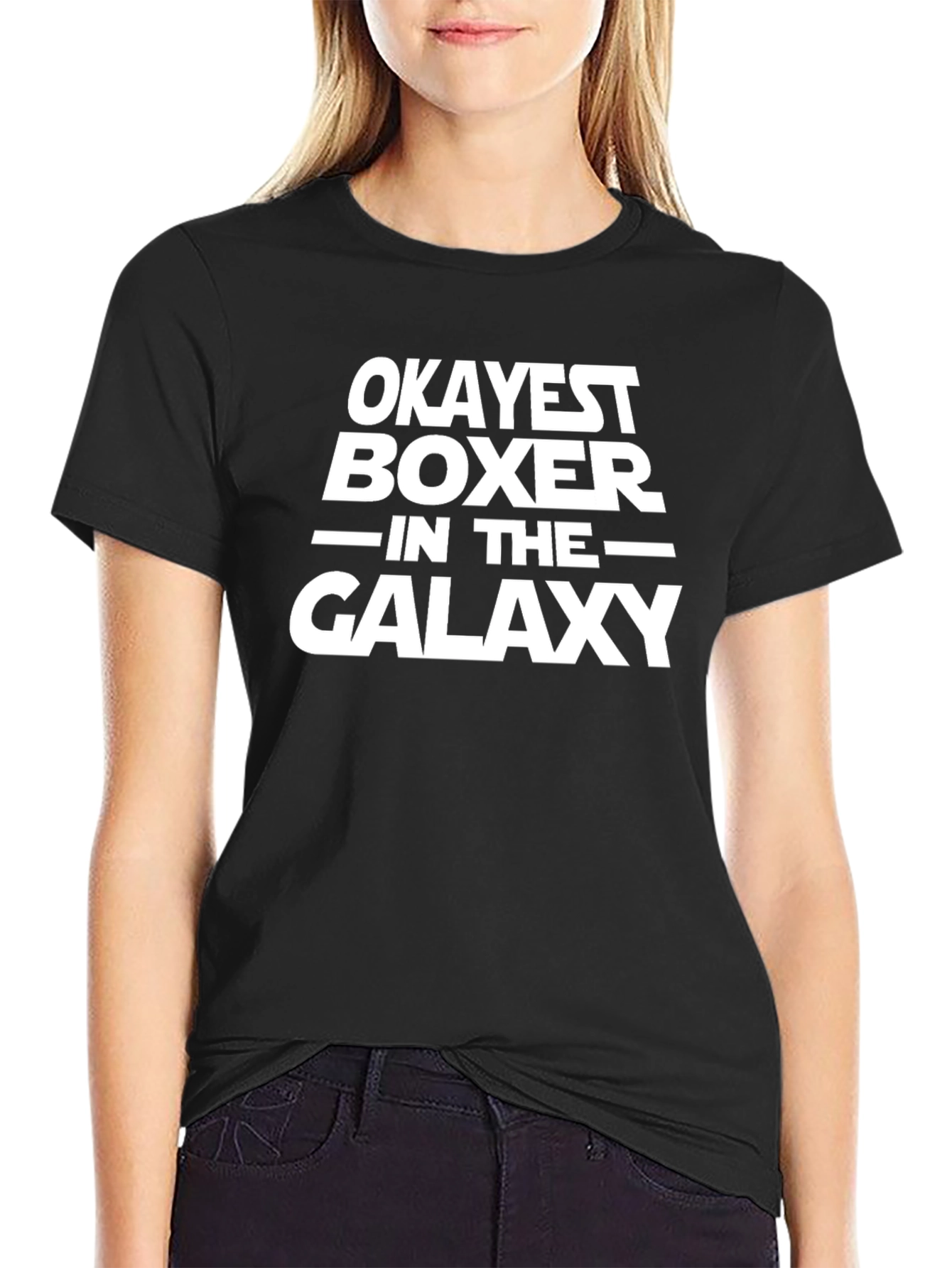 Okayest Boxer in the Galaxy T-Shirt