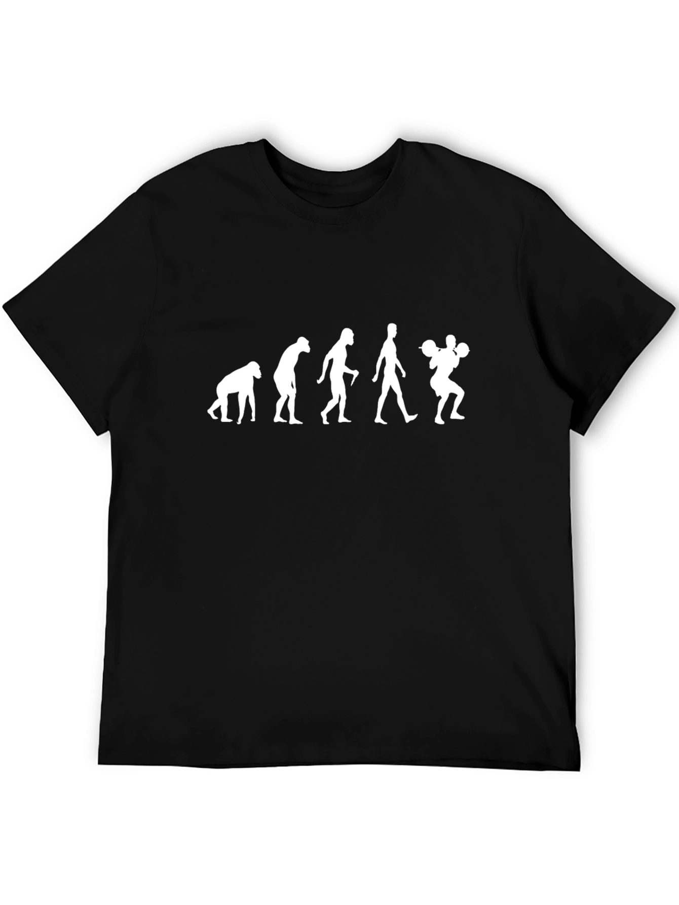 Evolution of Strength Black T-Shirt