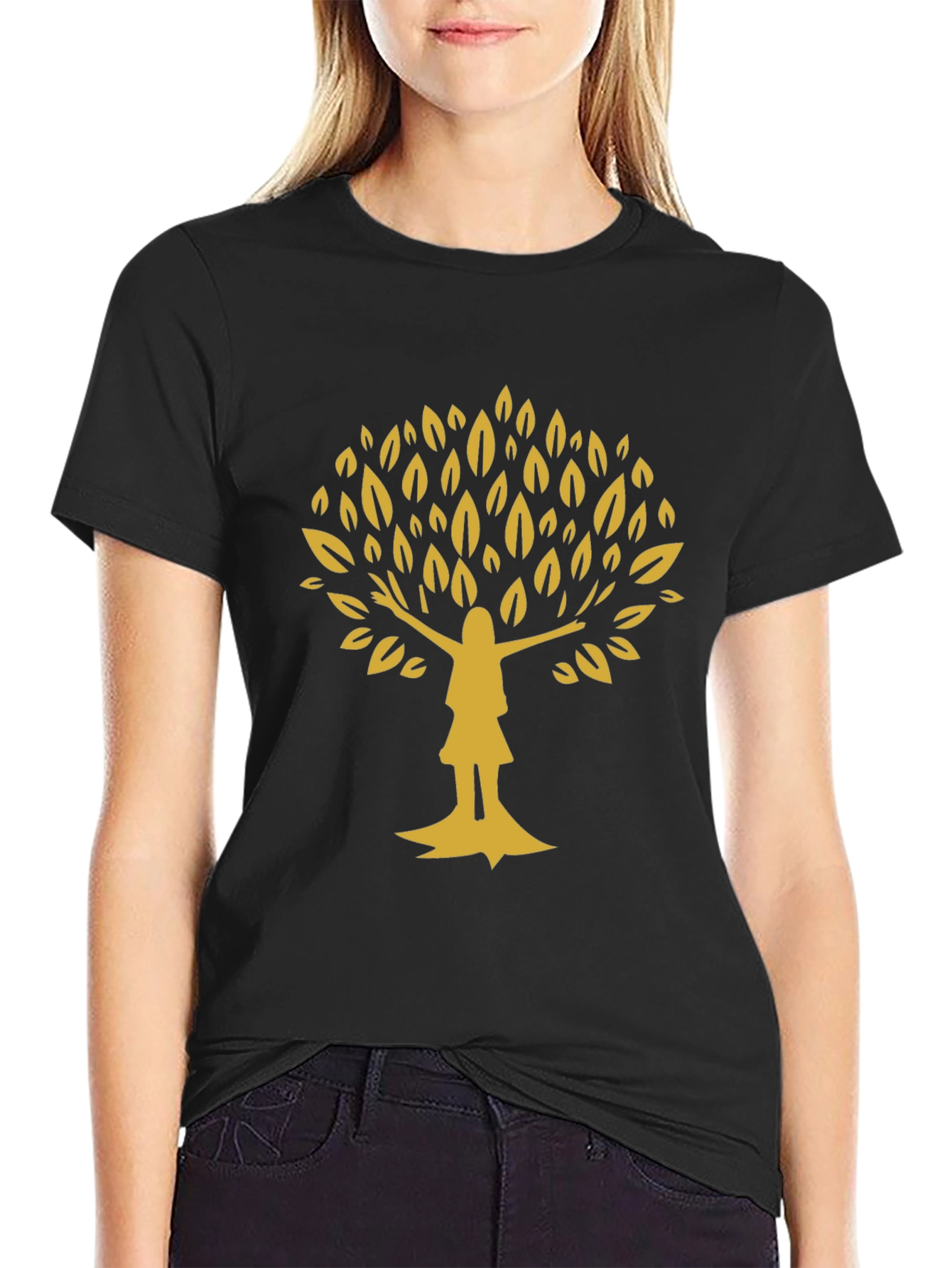 Tree of Life Graphic Tee - Black
