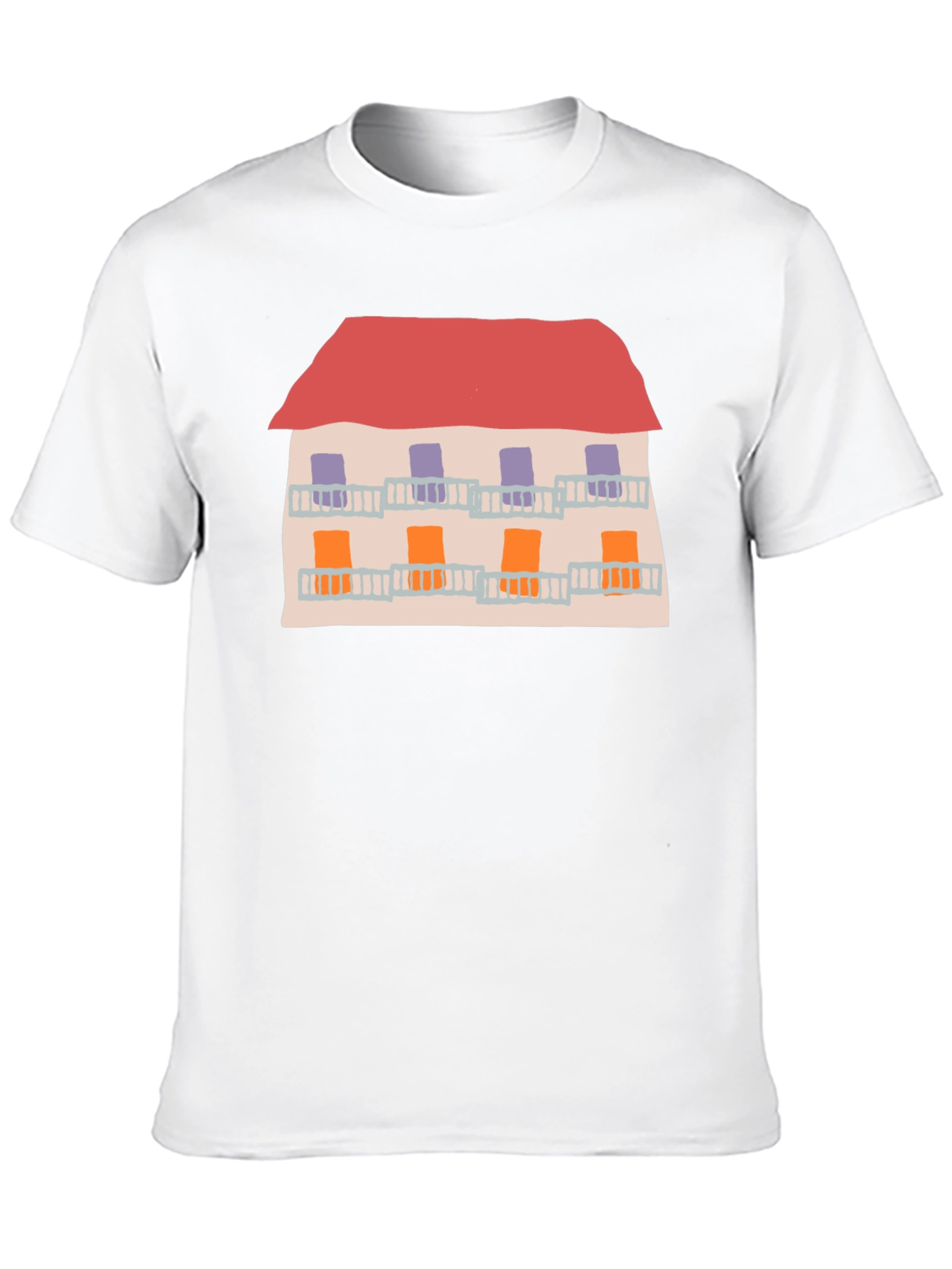 Art House T-Shirt - Funky Black Tee