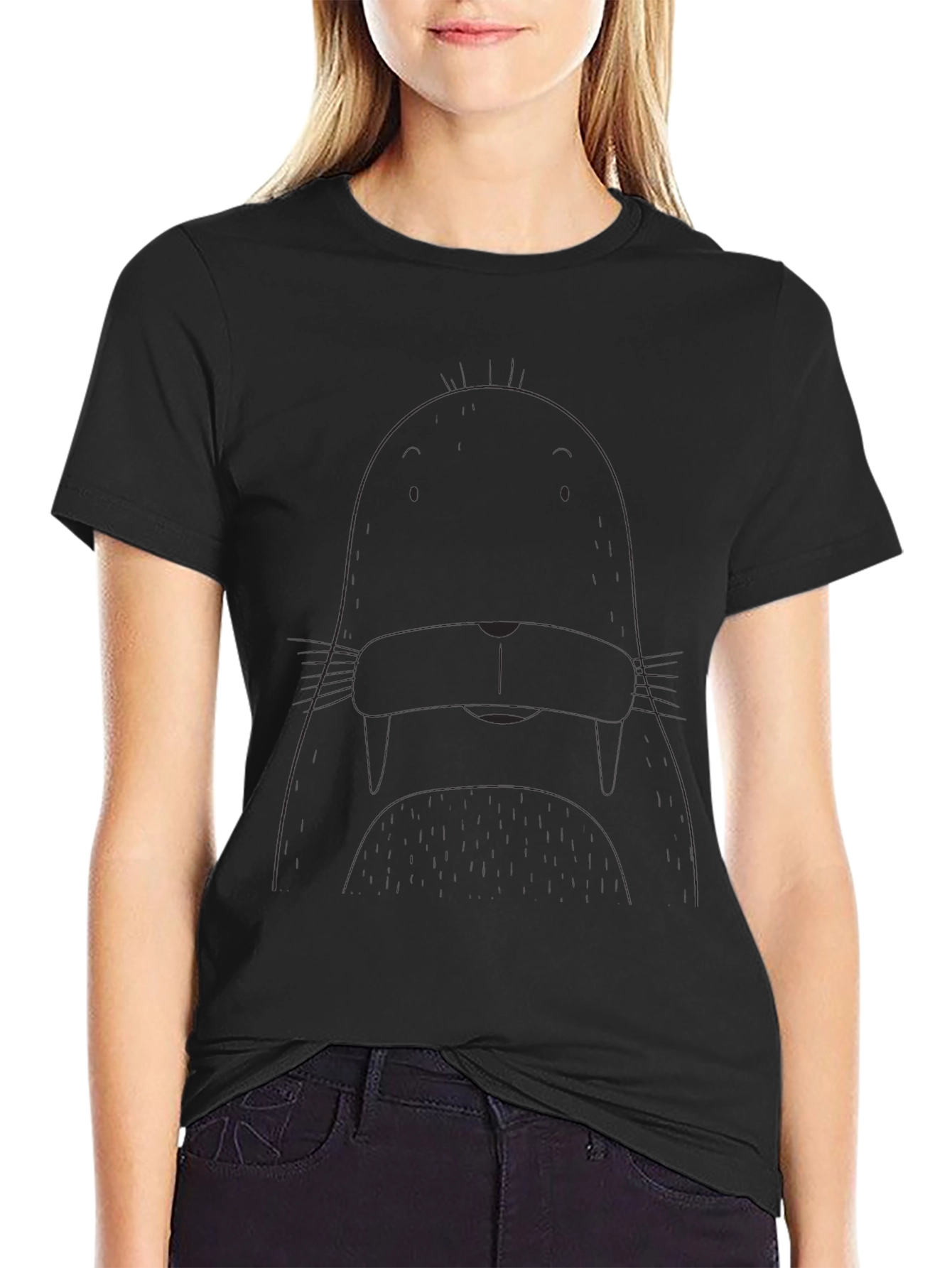 Simple Black Tee