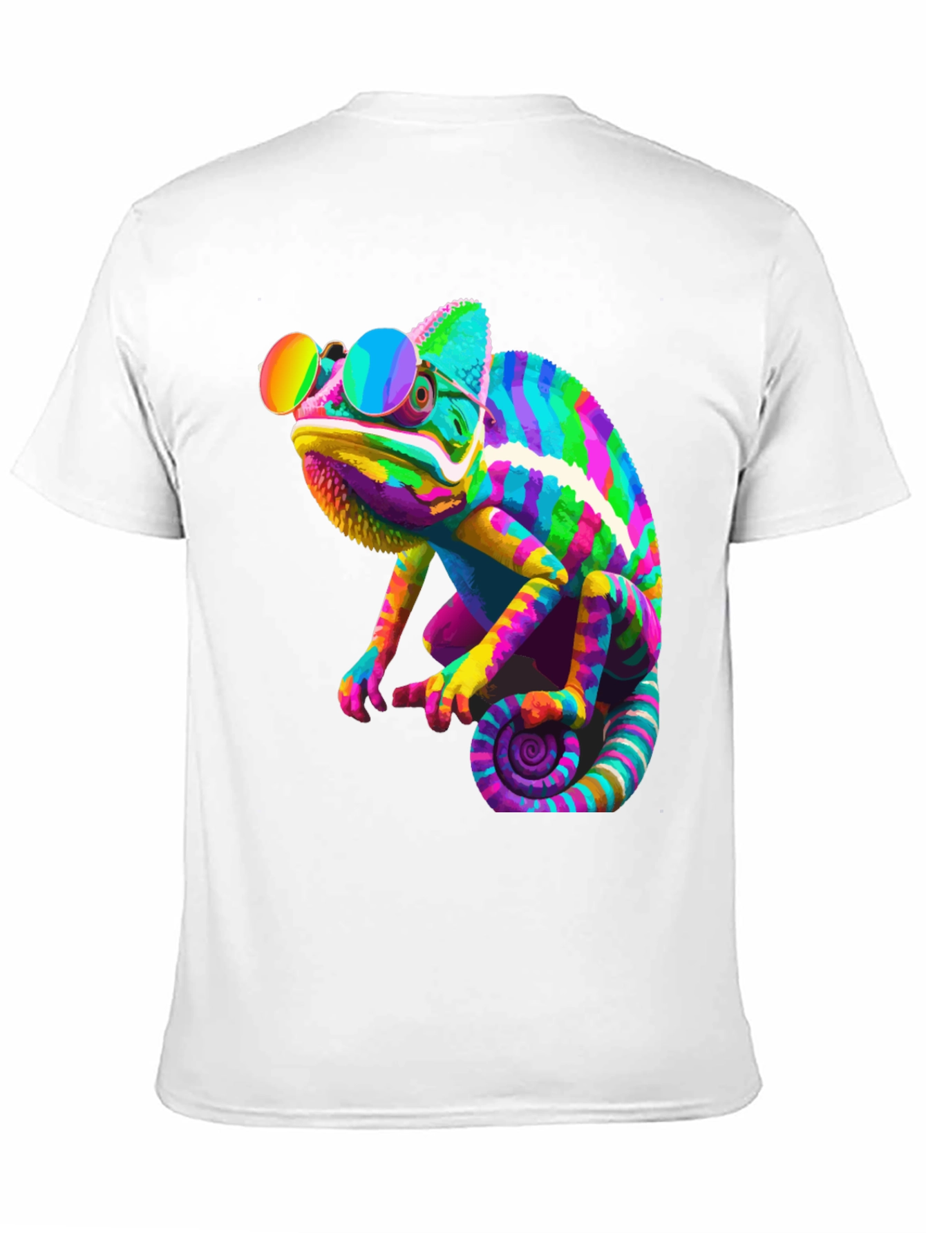 Cool Chameleon Graphic T-Shirt