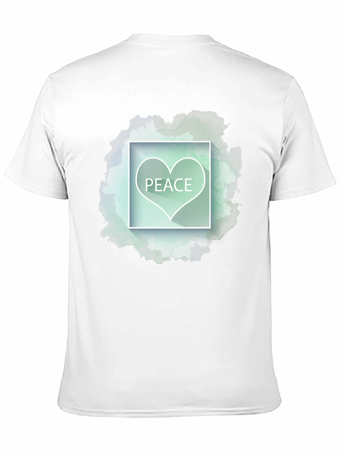 Peace Heart Graphic Tee - Stylish Comfort