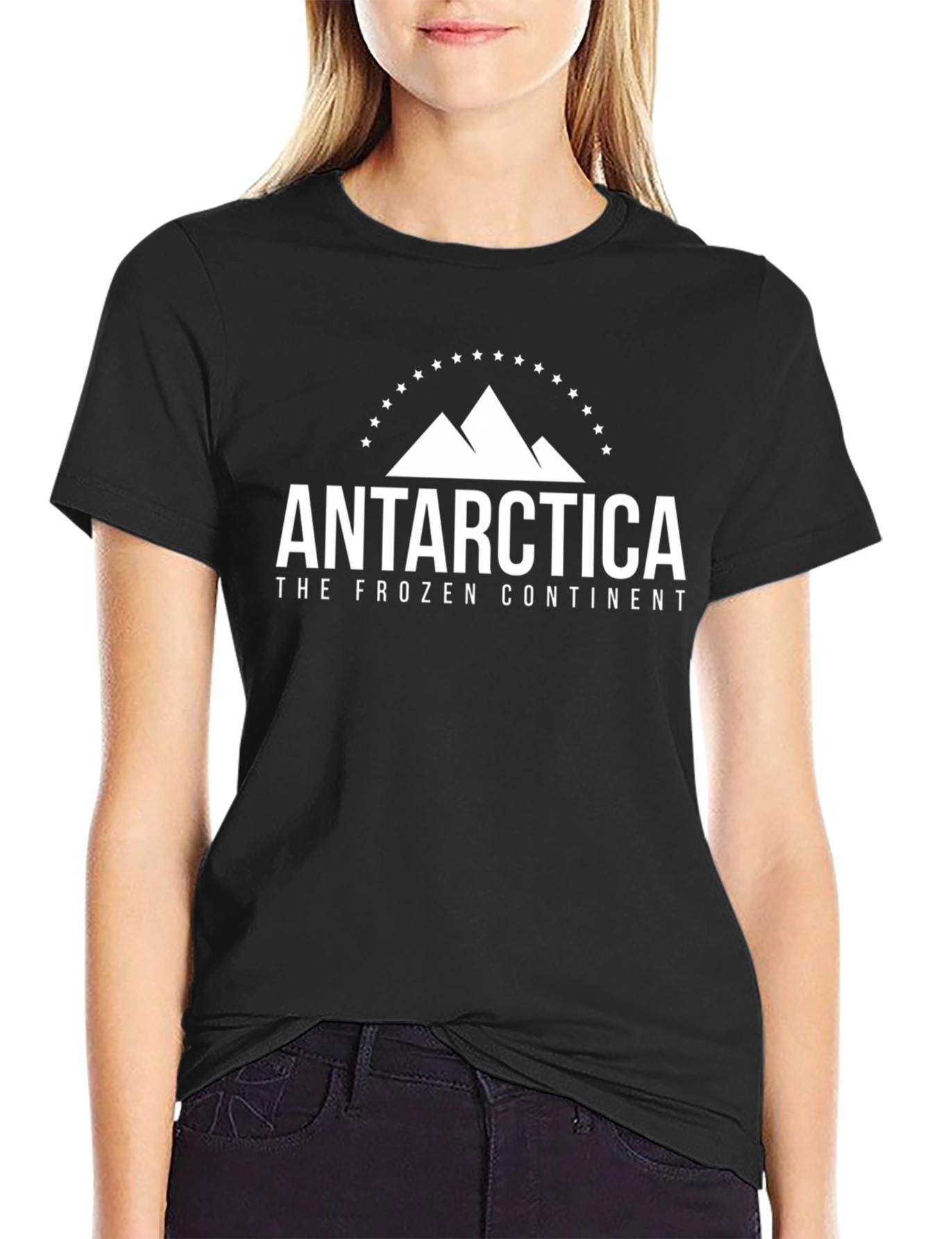 Antarctica Graphic Tee - Frozen Continent T-Shirt