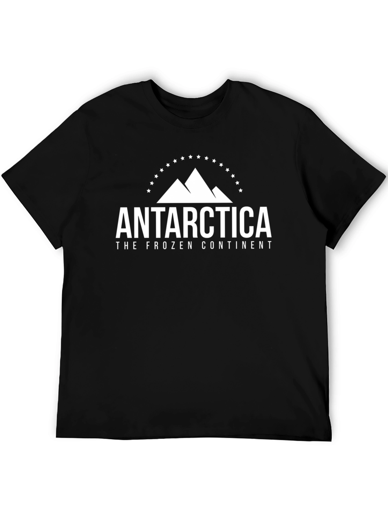 Antarctica Graphic Tee - Frozen Continent T-Shirt