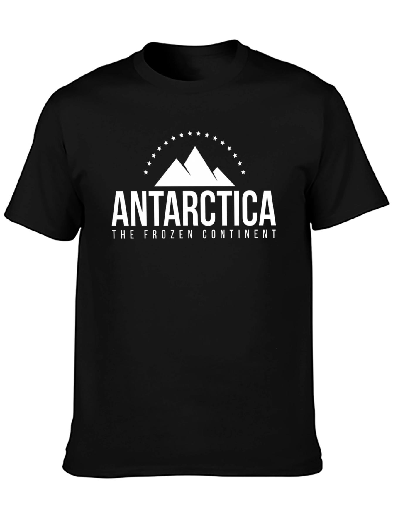 Antarctica Graphic Tee - Frozen Continent T-Shirt