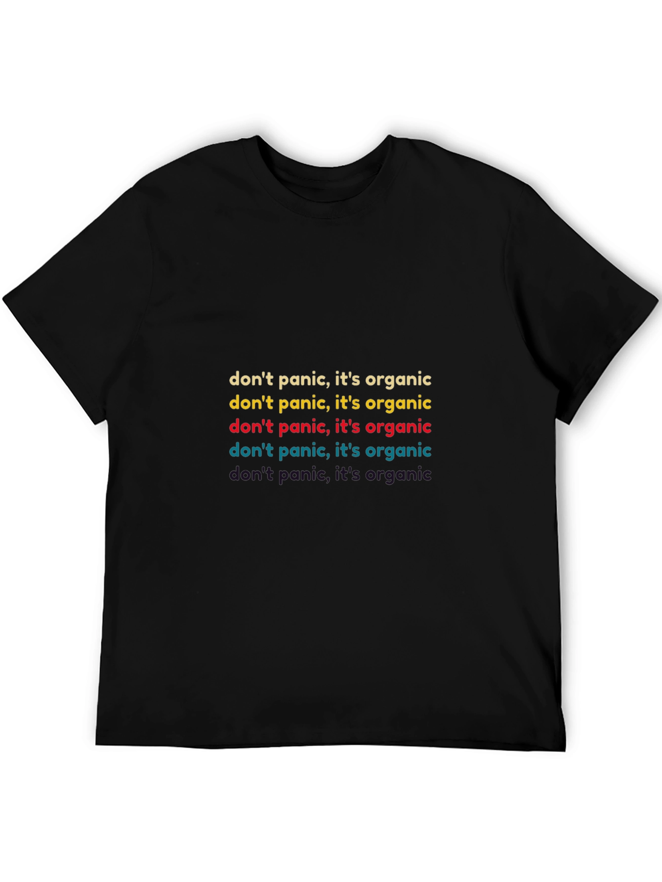 Organic Panic T-Shirt - Retro Style