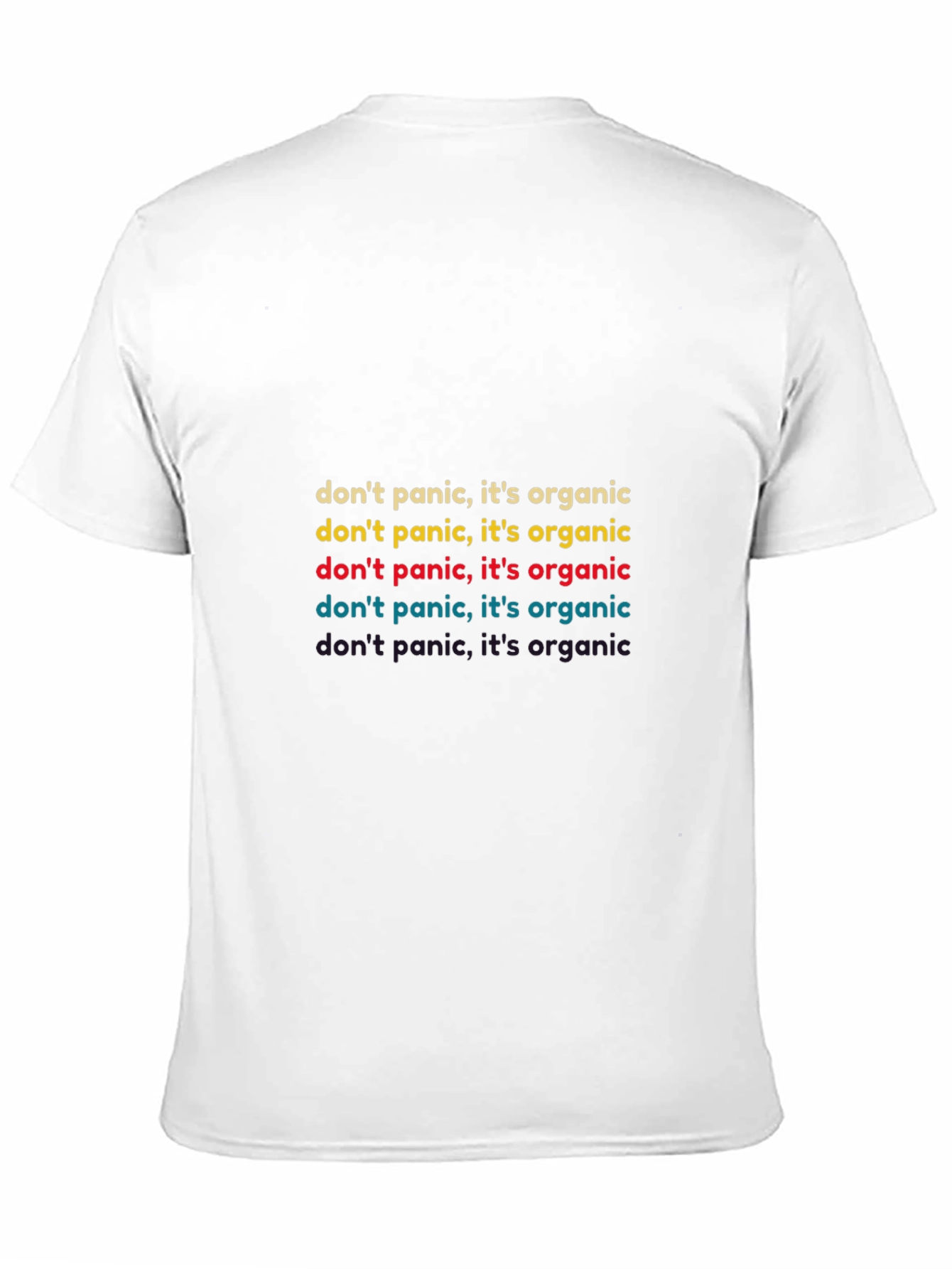 Organic Panic T-Shirt - Retro Style