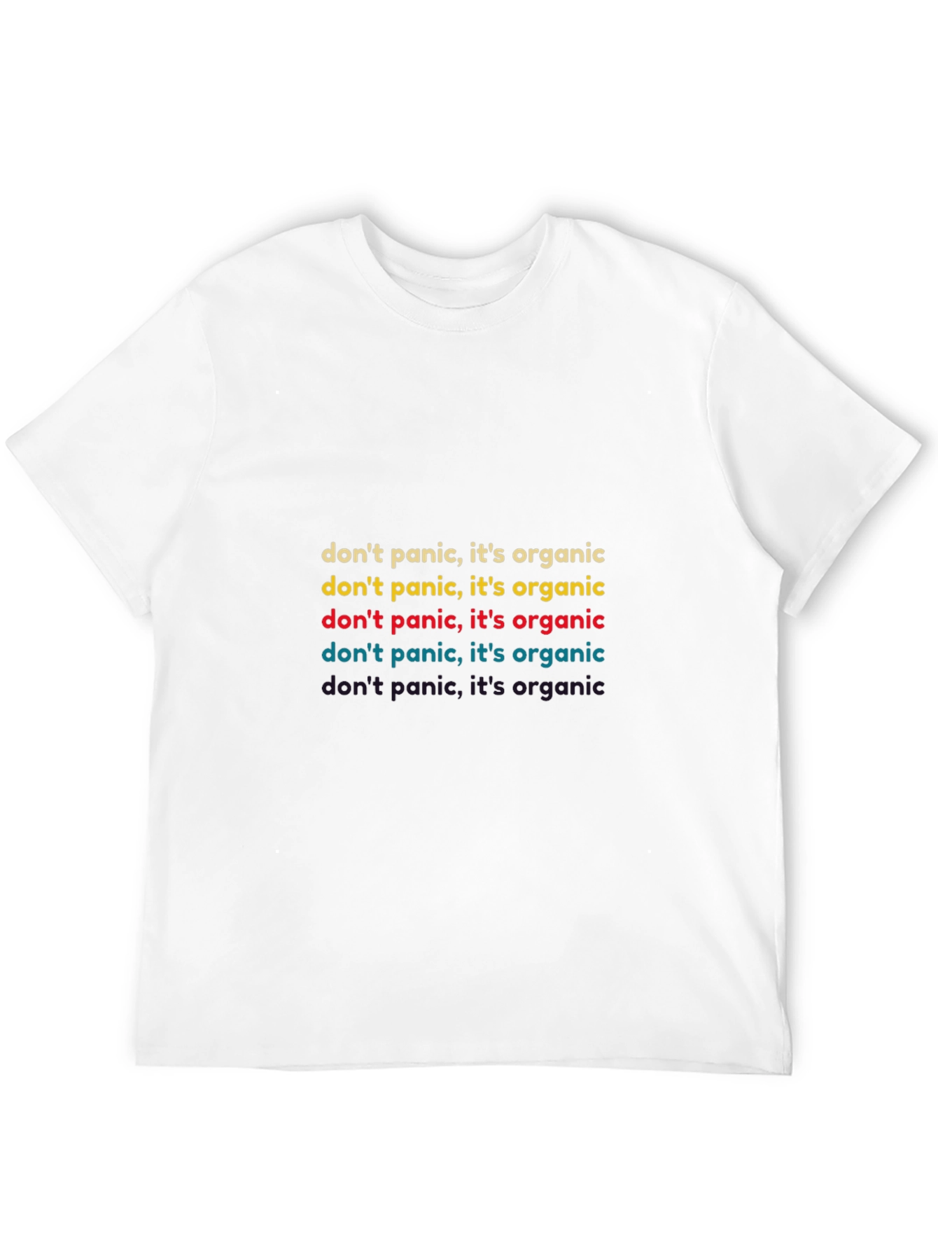 Organic Panic T-Shirt - Retro Style