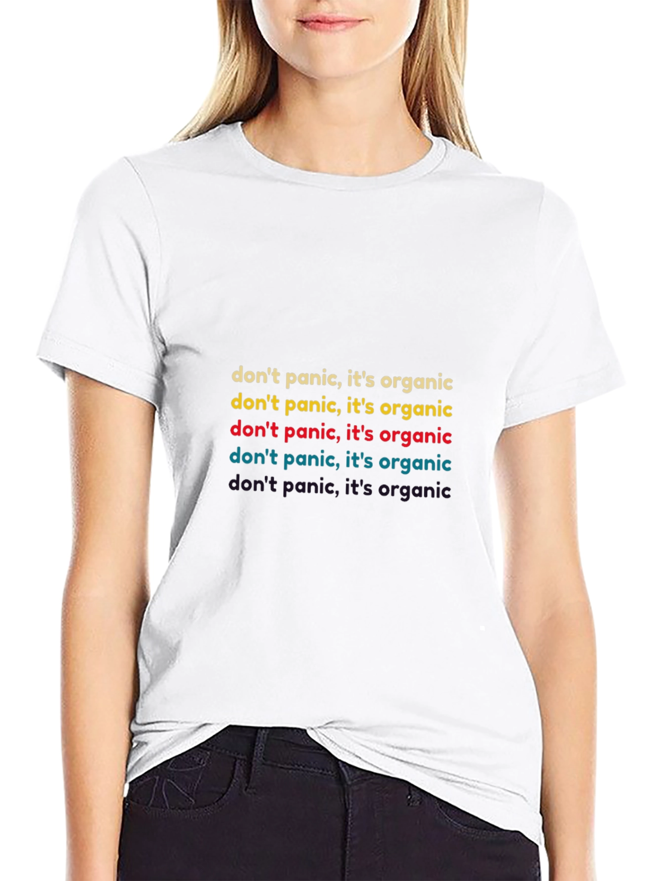 Organic Panic T-Shirt - Retro Style