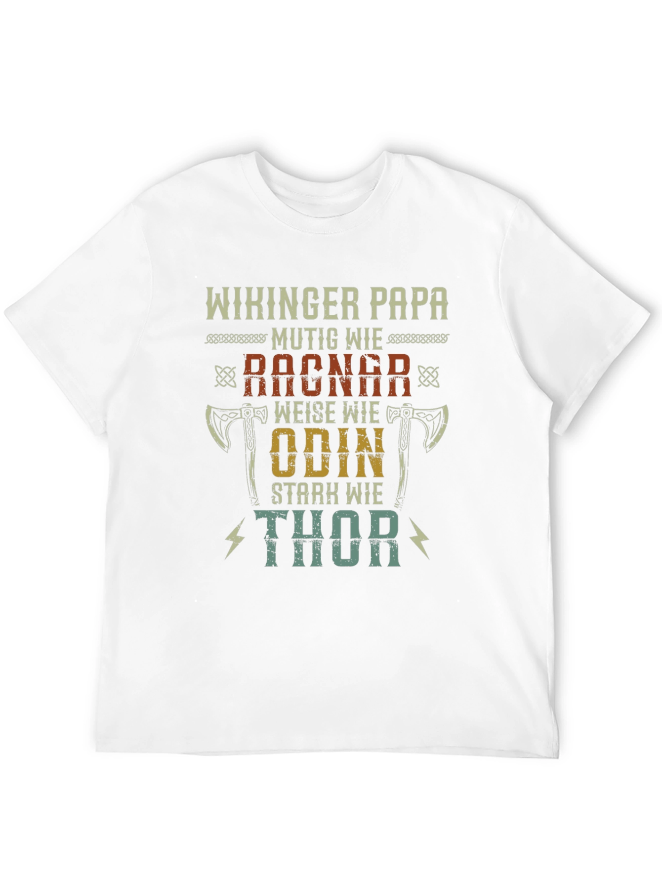 Viking Dad T-Shirt - Ragnar Odin Thor