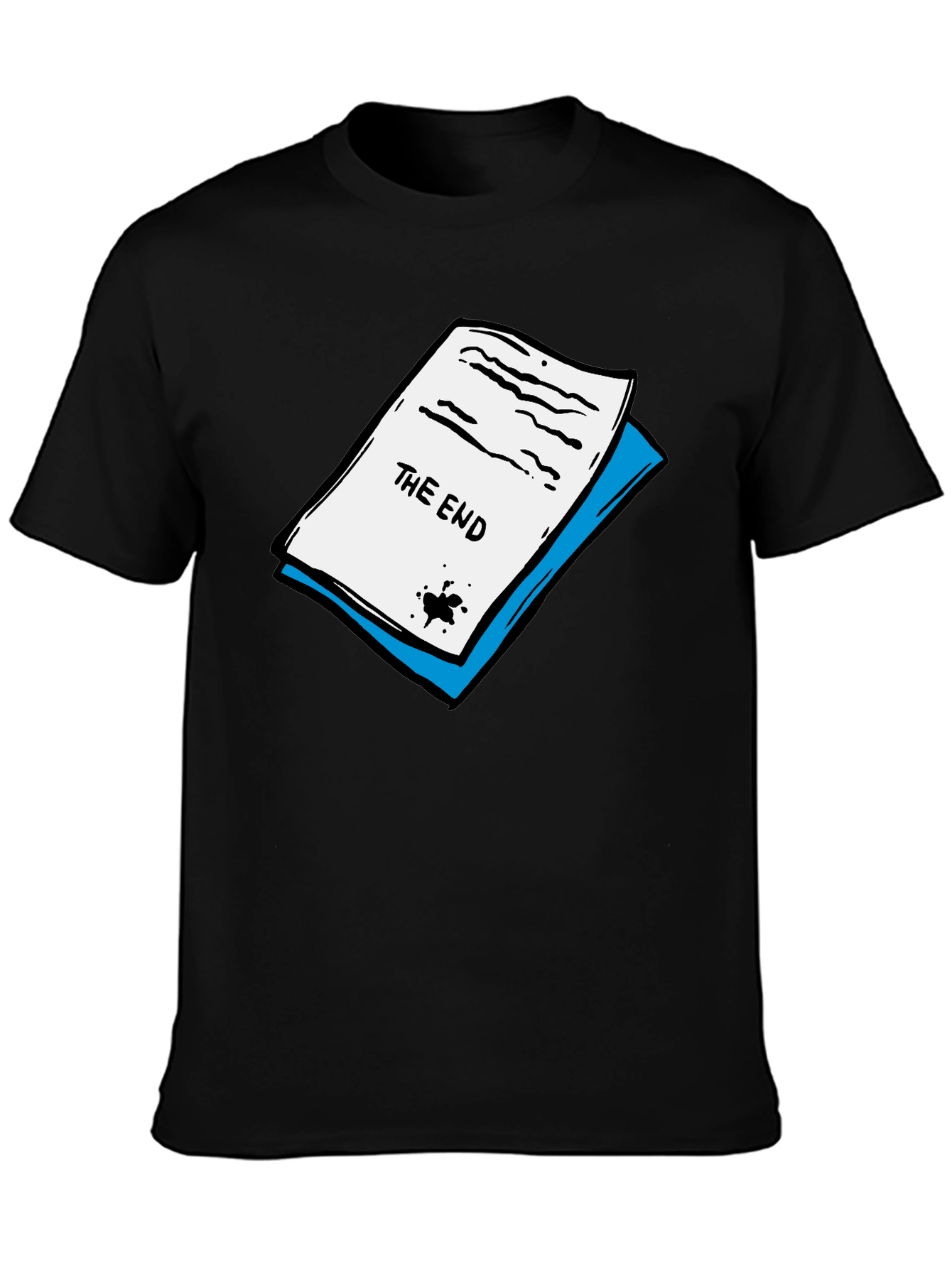 The End Graphic Print Crew Neck T-Shirt