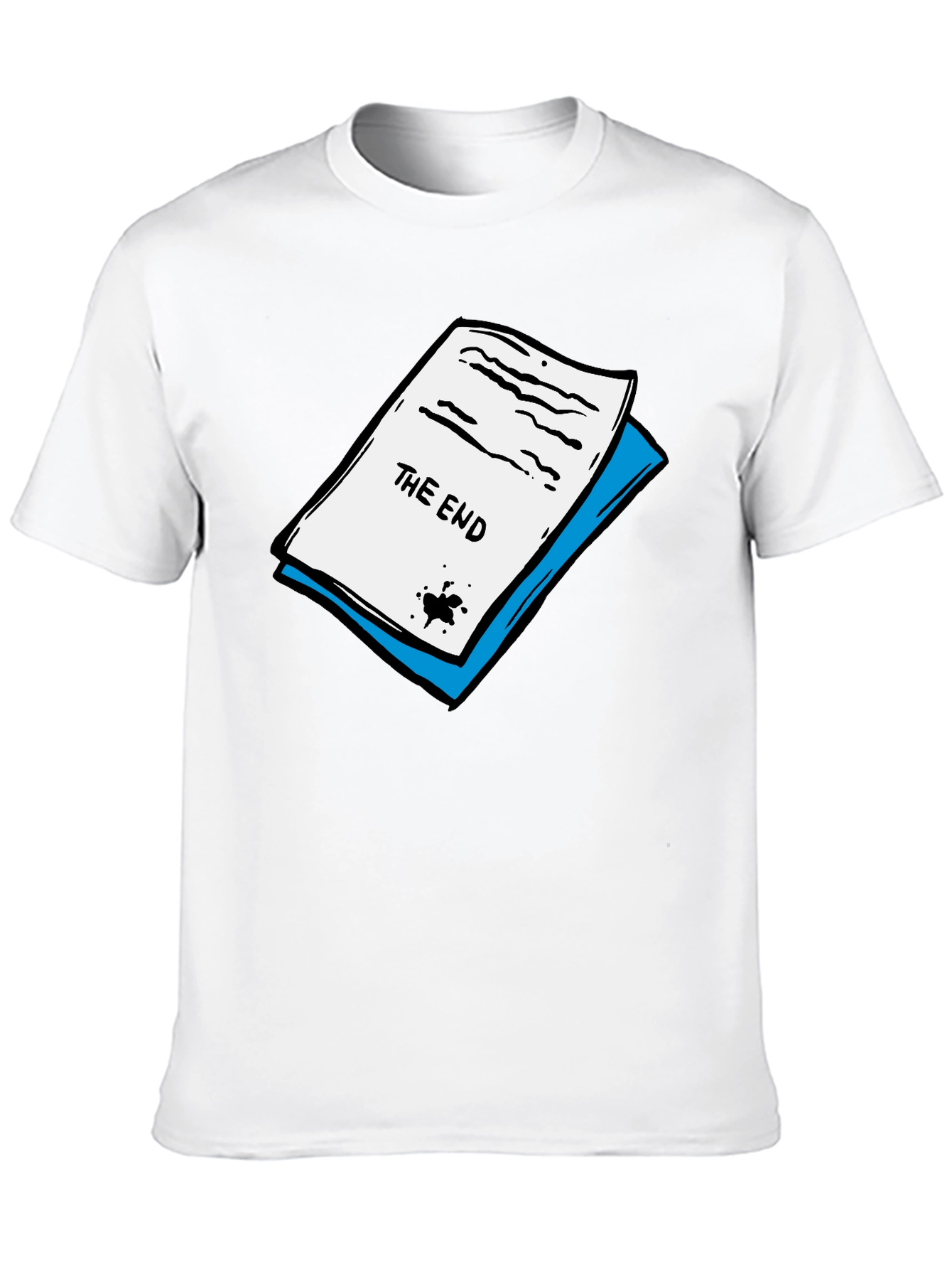 The End Graphic Print Crew Neck T-Shirt