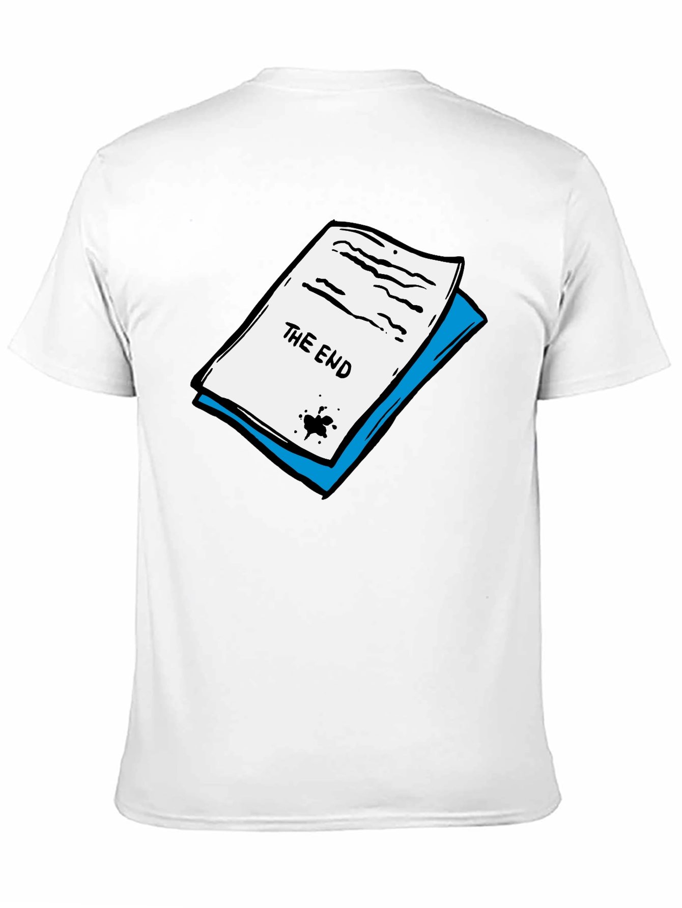 The End Graphic Print Crew Neck T-Shirt