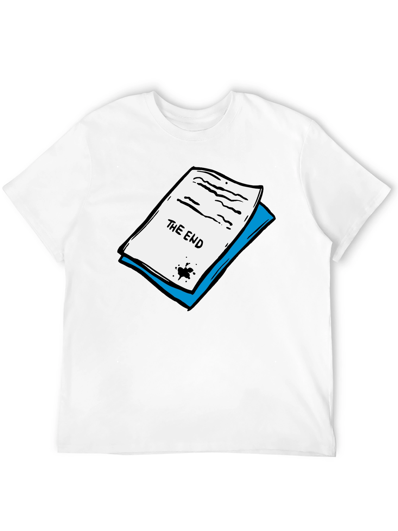 The End Graphic Print Crew Neck T-Shirt