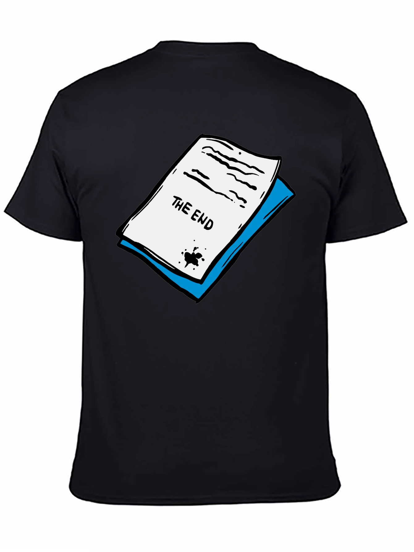 The End Graphic Print Crew Neck T-Shirt