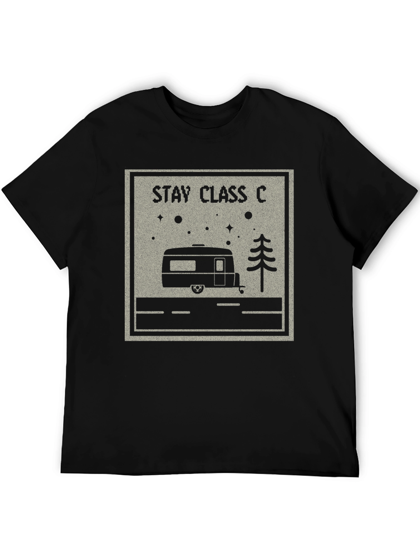 Stay Class C Camper T-Shirt - RV Adventure Tee