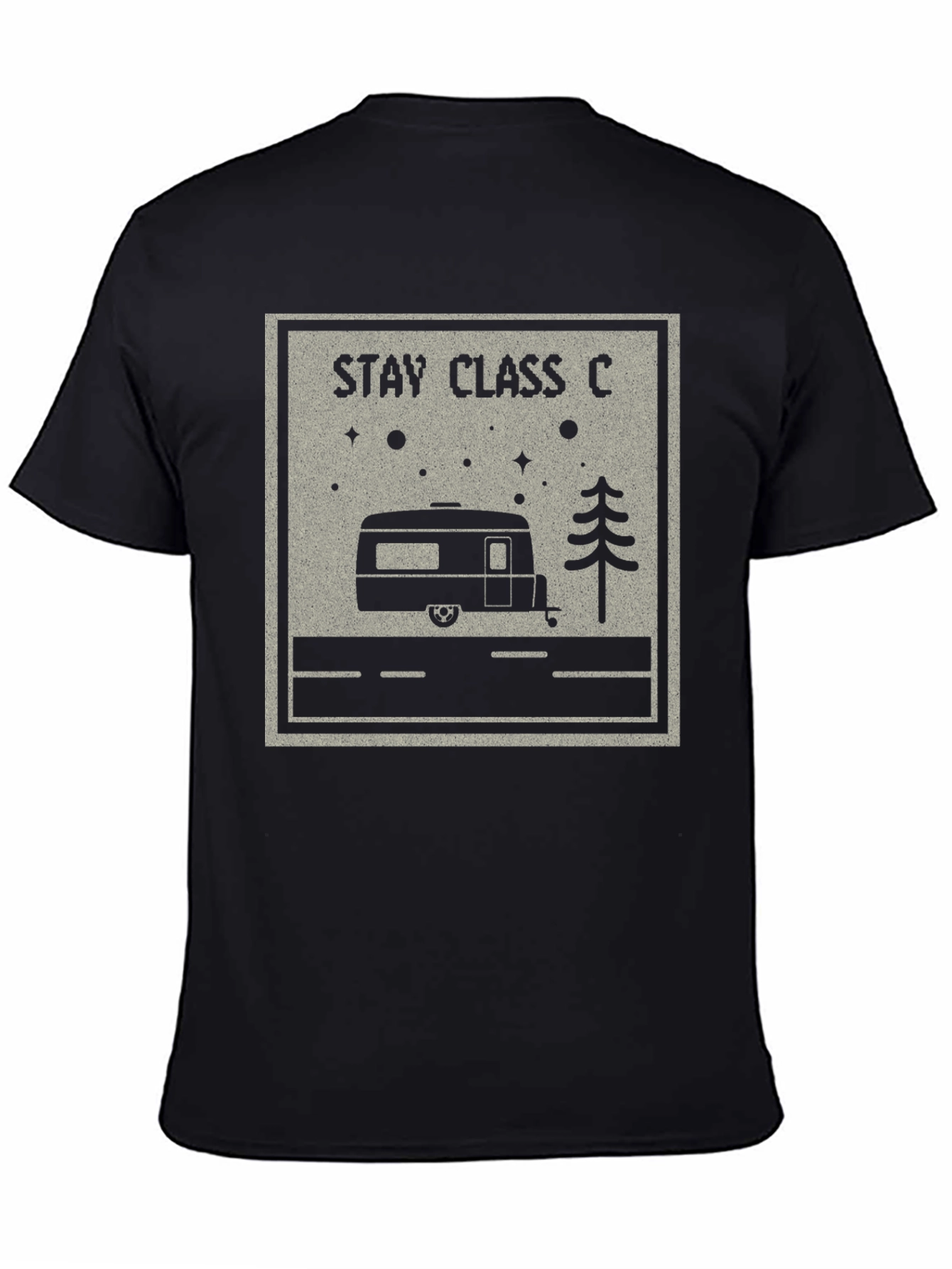 Stay Class C Camper T-Shirt - RV Adventure Tee