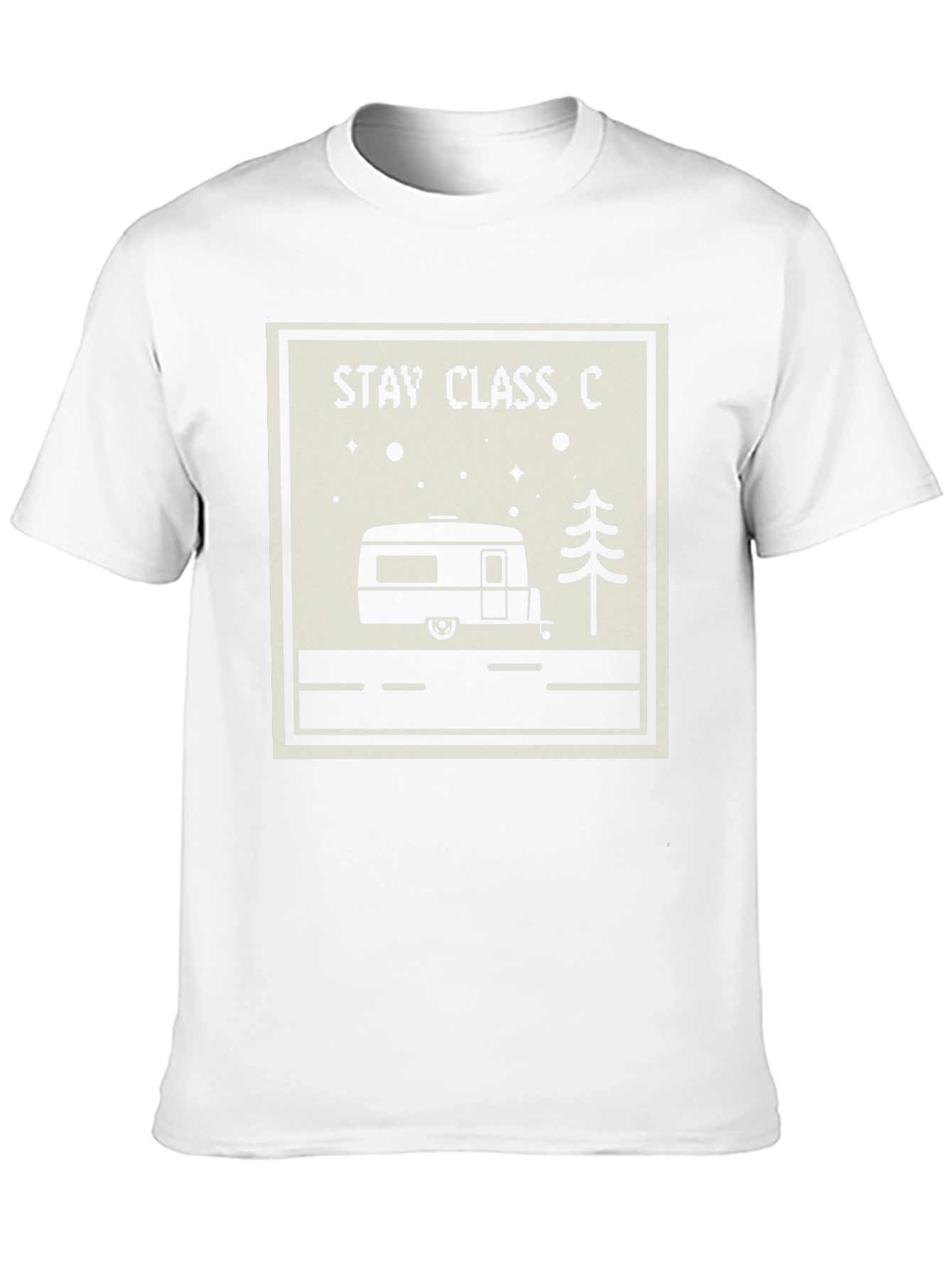 Stay Class C Camper T-Shirt - RV Adventure Tee