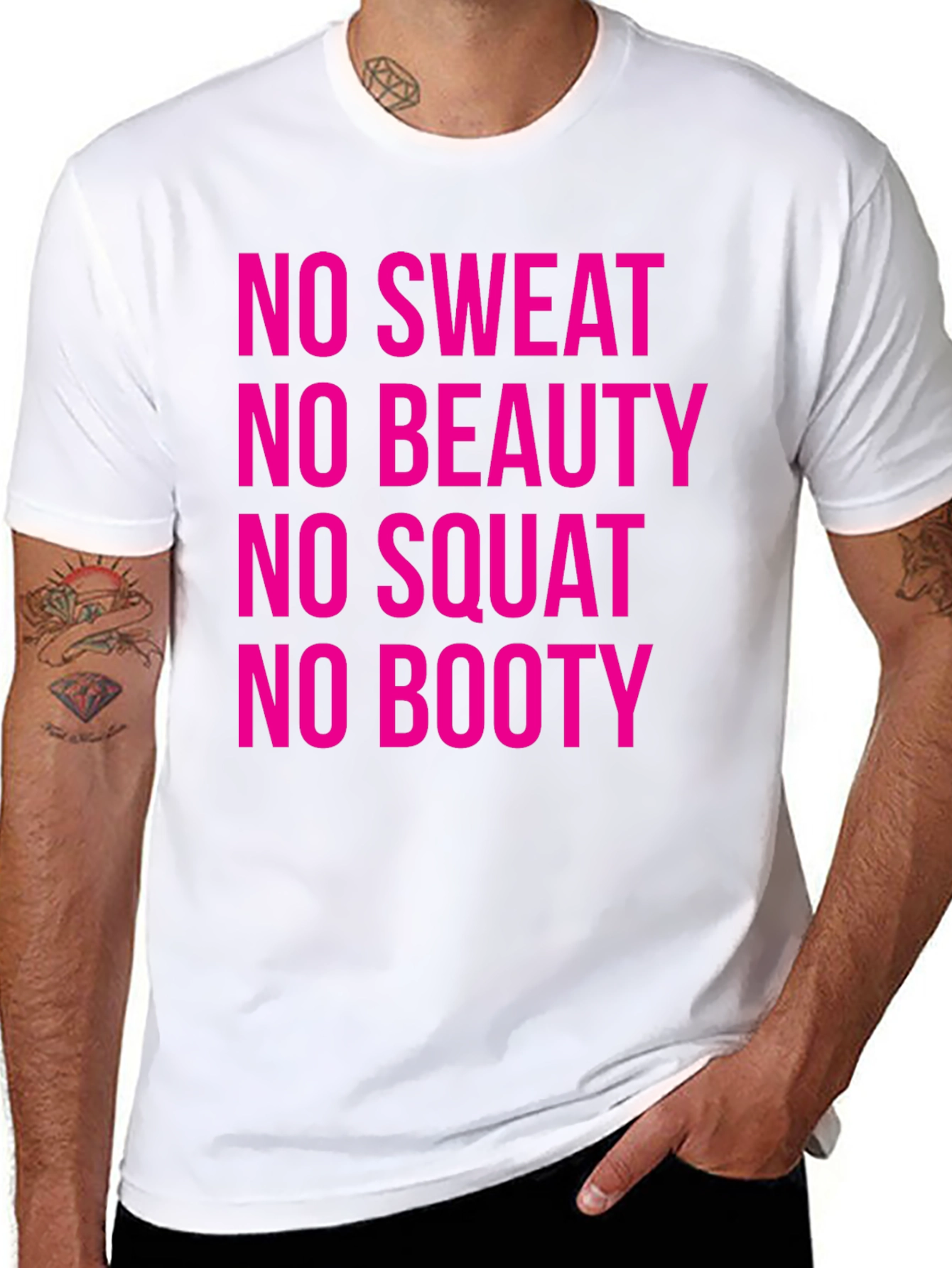 No Sweat No Booty Graphic Tee