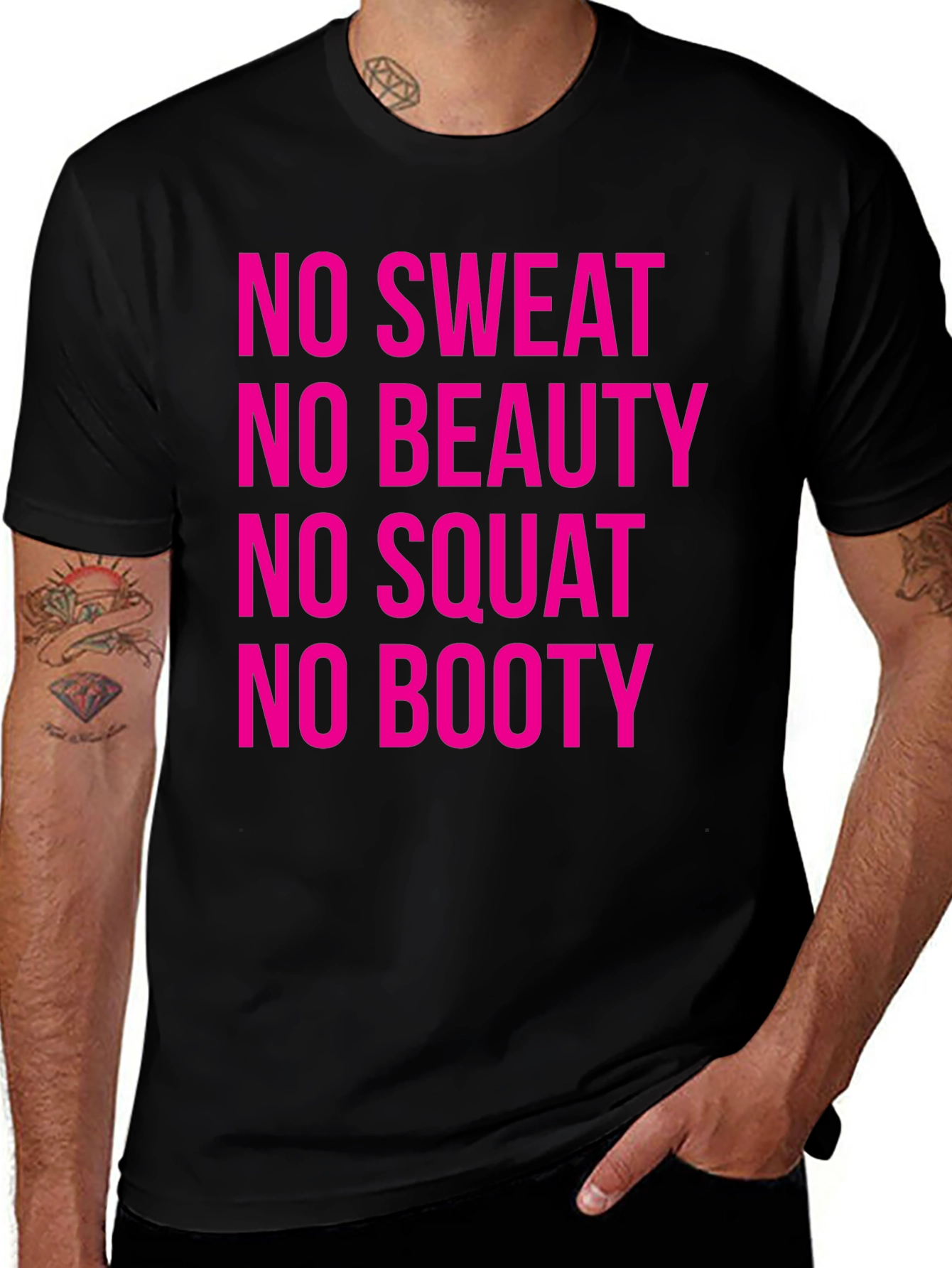 No Sweat No Booty Graphic Tee