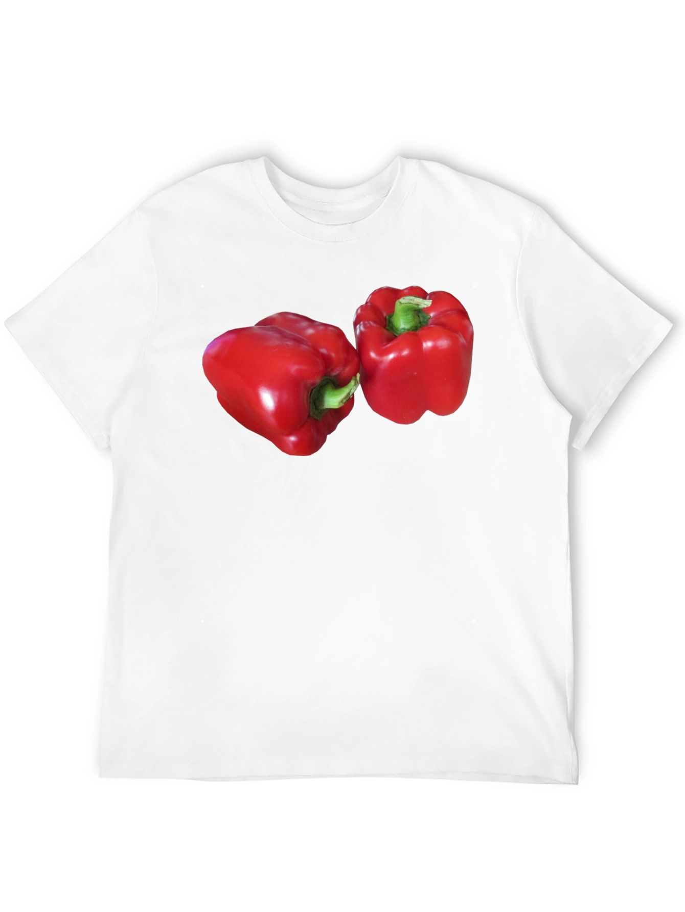 Red Pepper Graphic T-Shirt - Bold Vegetable Print