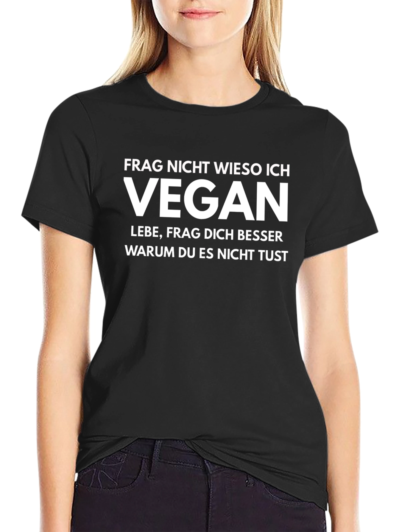 Vegan Statement T-Shirt - Why Arent You?