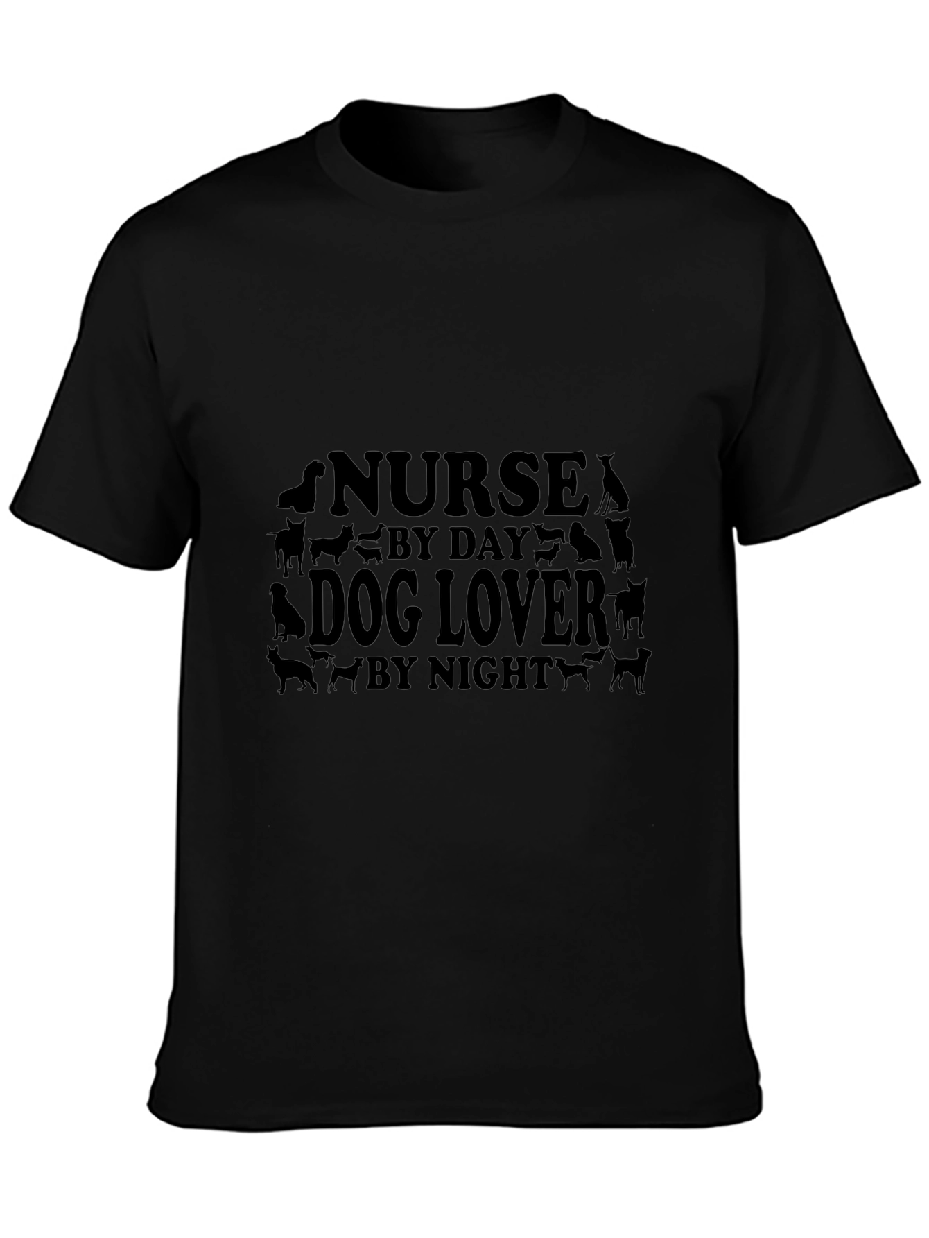 Nurse by Day Dog Lover by Night T-Shirt