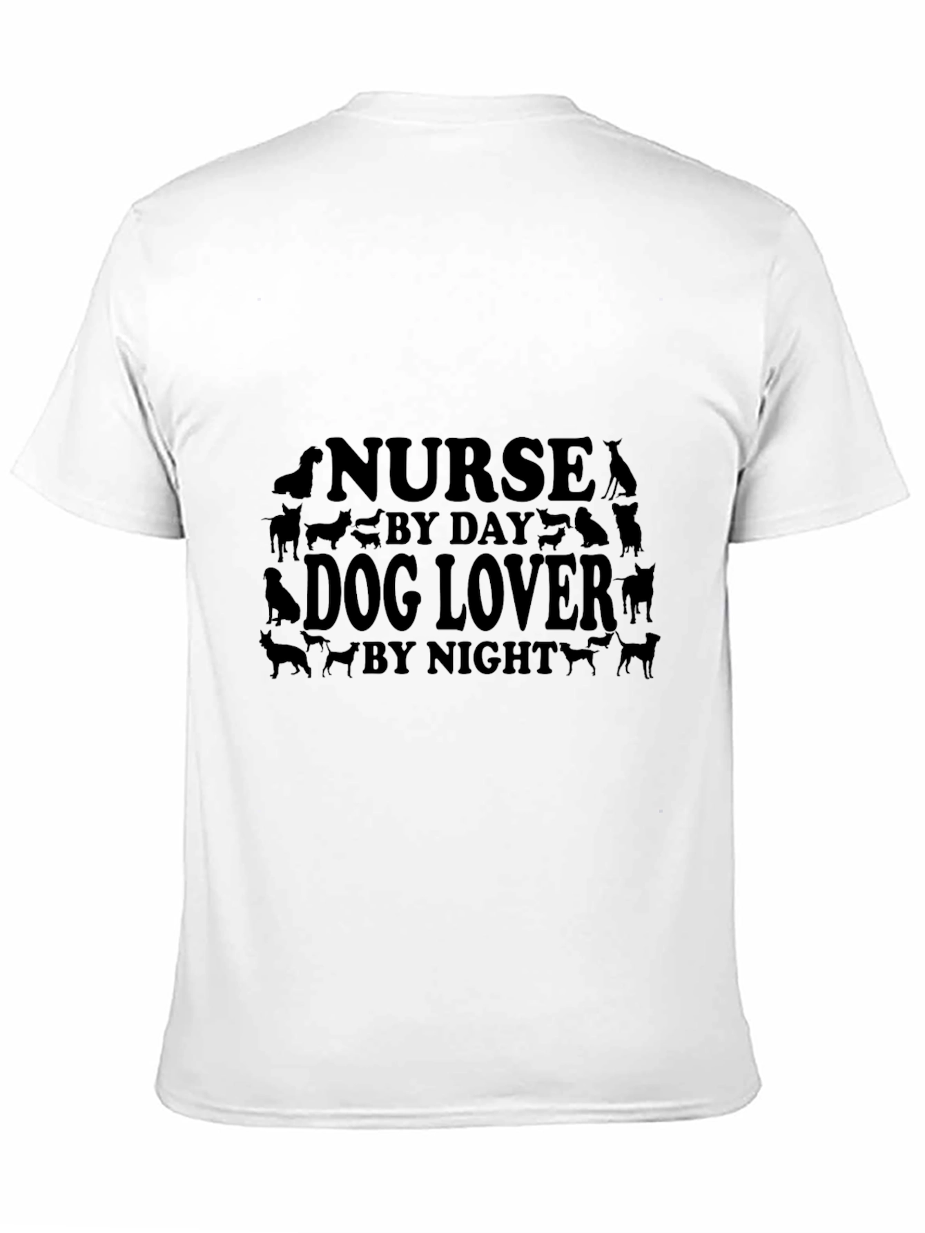 Nurse by Day Dog Lover by Night T-Shirt