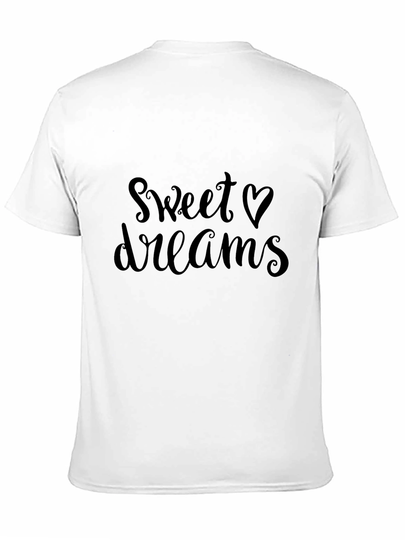 Sweet Dreams Black Graphic Tee - Stylish and Comfy