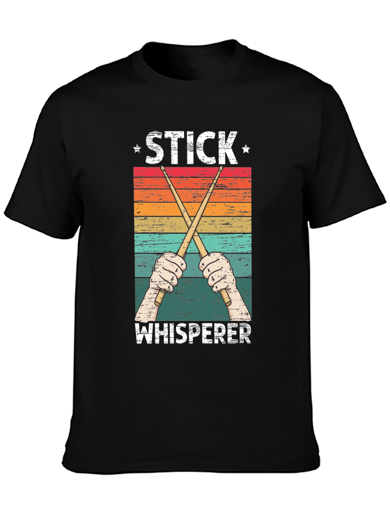 Stick Whisperer Drummer T-Shirt