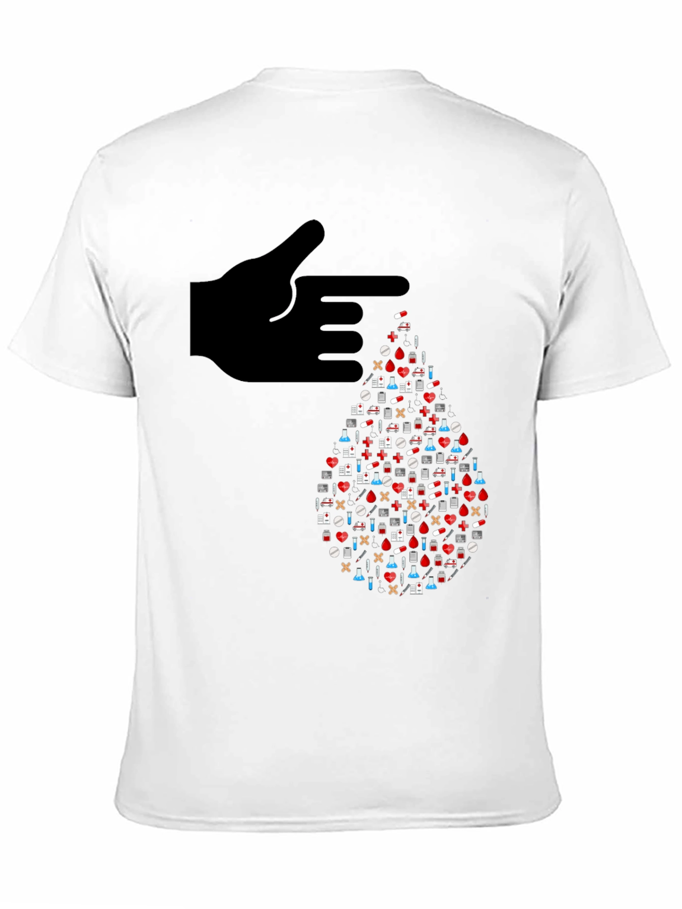 Healthcare Blood Drop T-Shirt