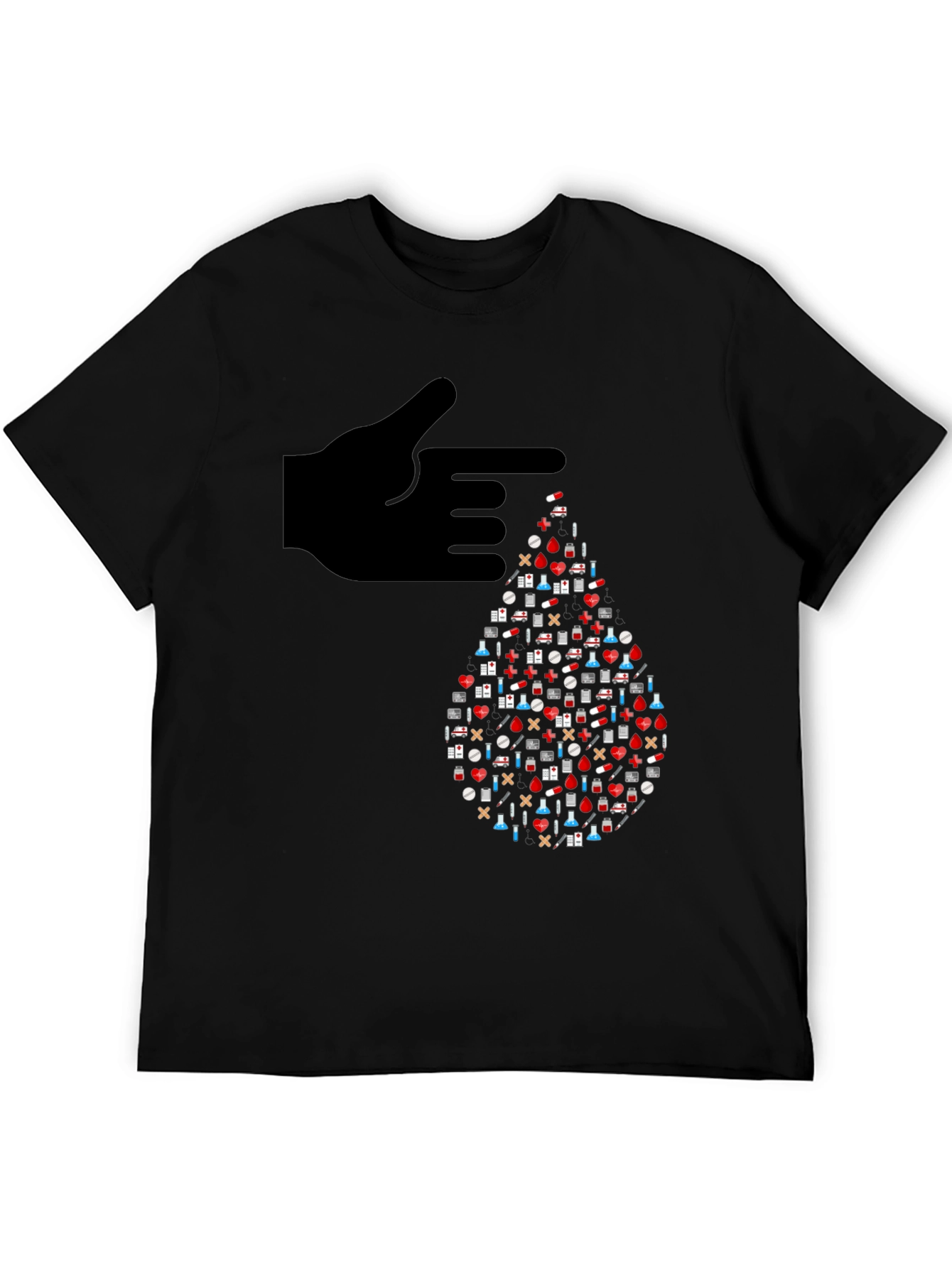 Healthcare Blood Drop T-Shirt