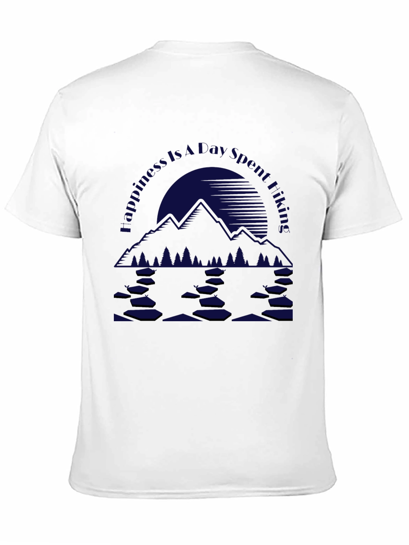 Mountain Hiking Graphic Tee - Nature Adventure Shirt