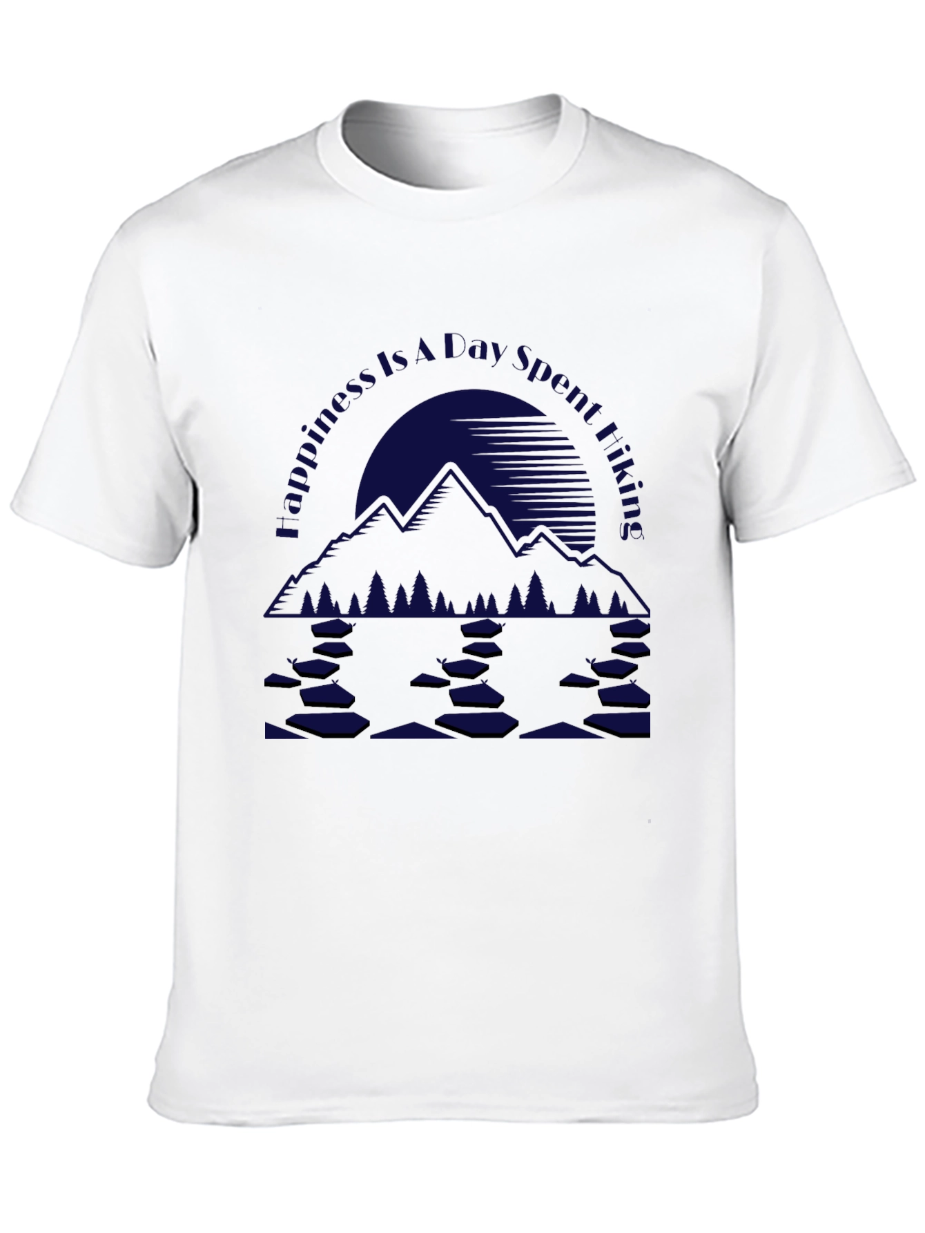 Mountain Hiking Graphic Tee - Nature Adventure Shirt