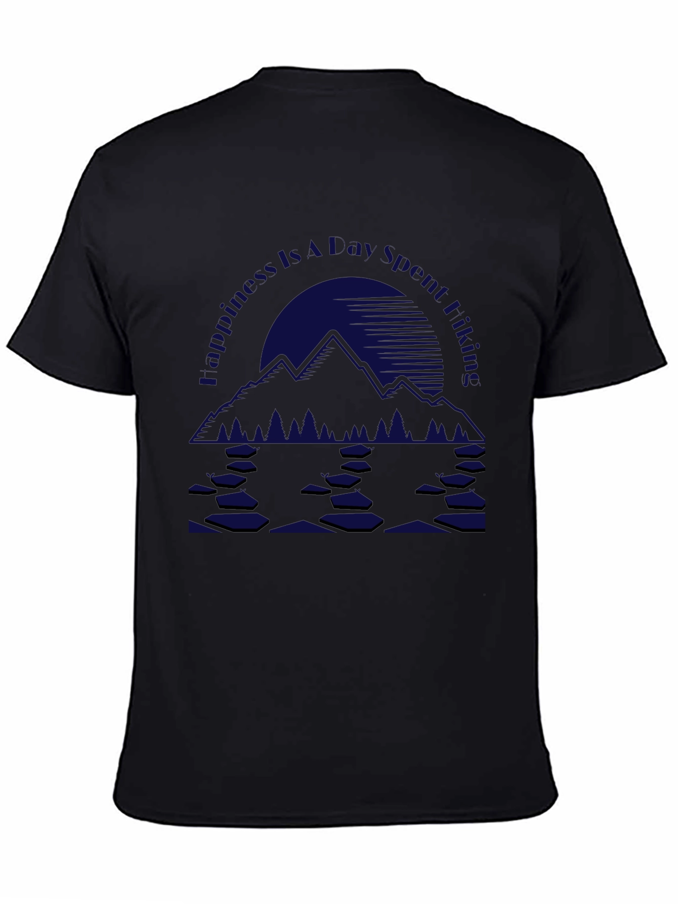 Mountain Hiking Graphic Tee - Nature Adventure Shirt