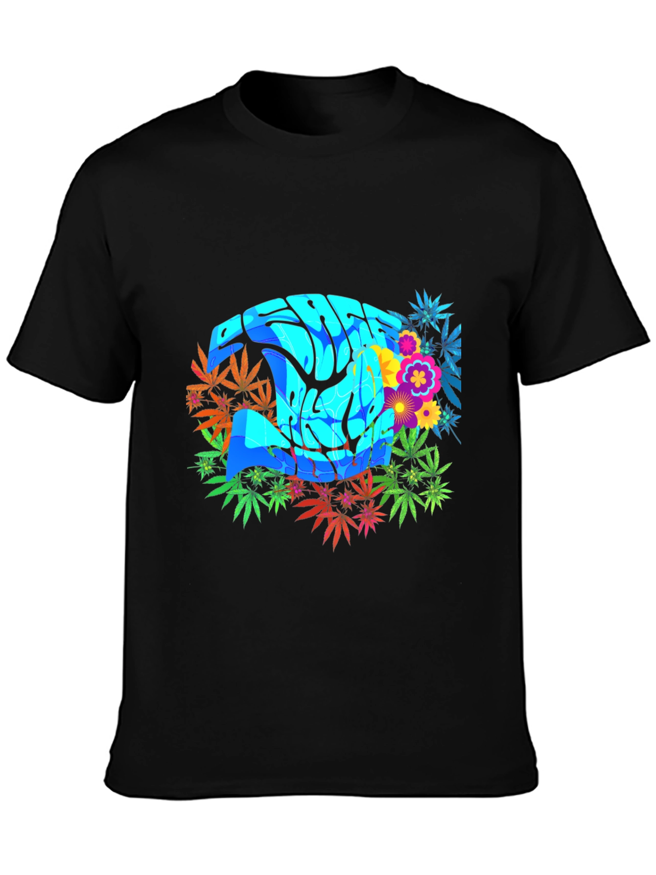 Psychedelic Cannabis T-Shirt