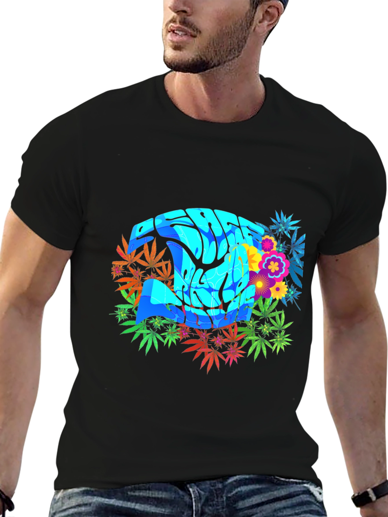 Psychedelic Cannabis T-Shirt