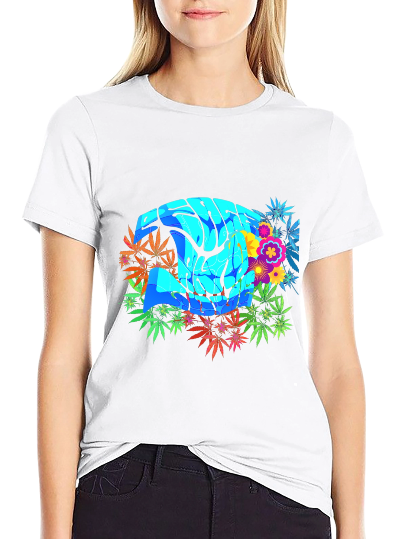 Psychedelic Cannabis T-Shirt