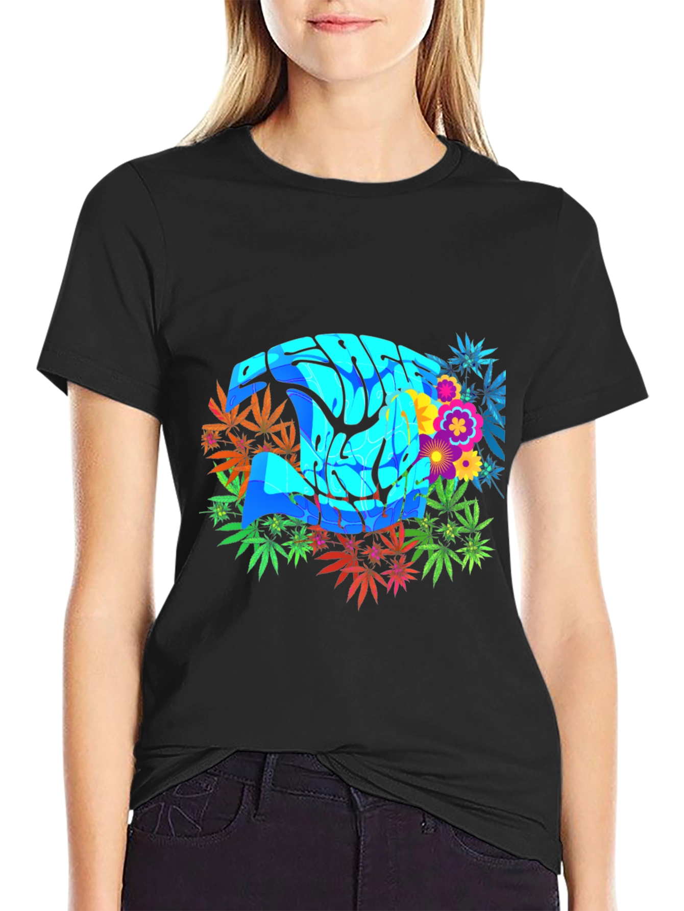 Psychedelic Cannabis T-Shirt