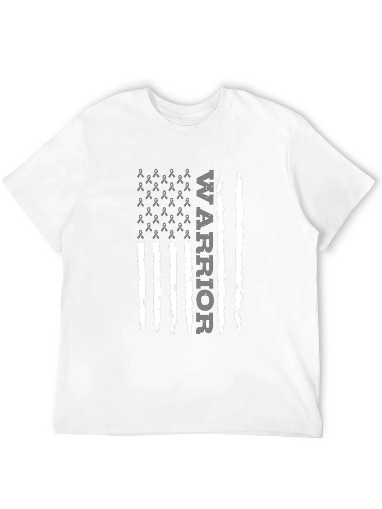 Warrior Ribbon Flag T-Shirt