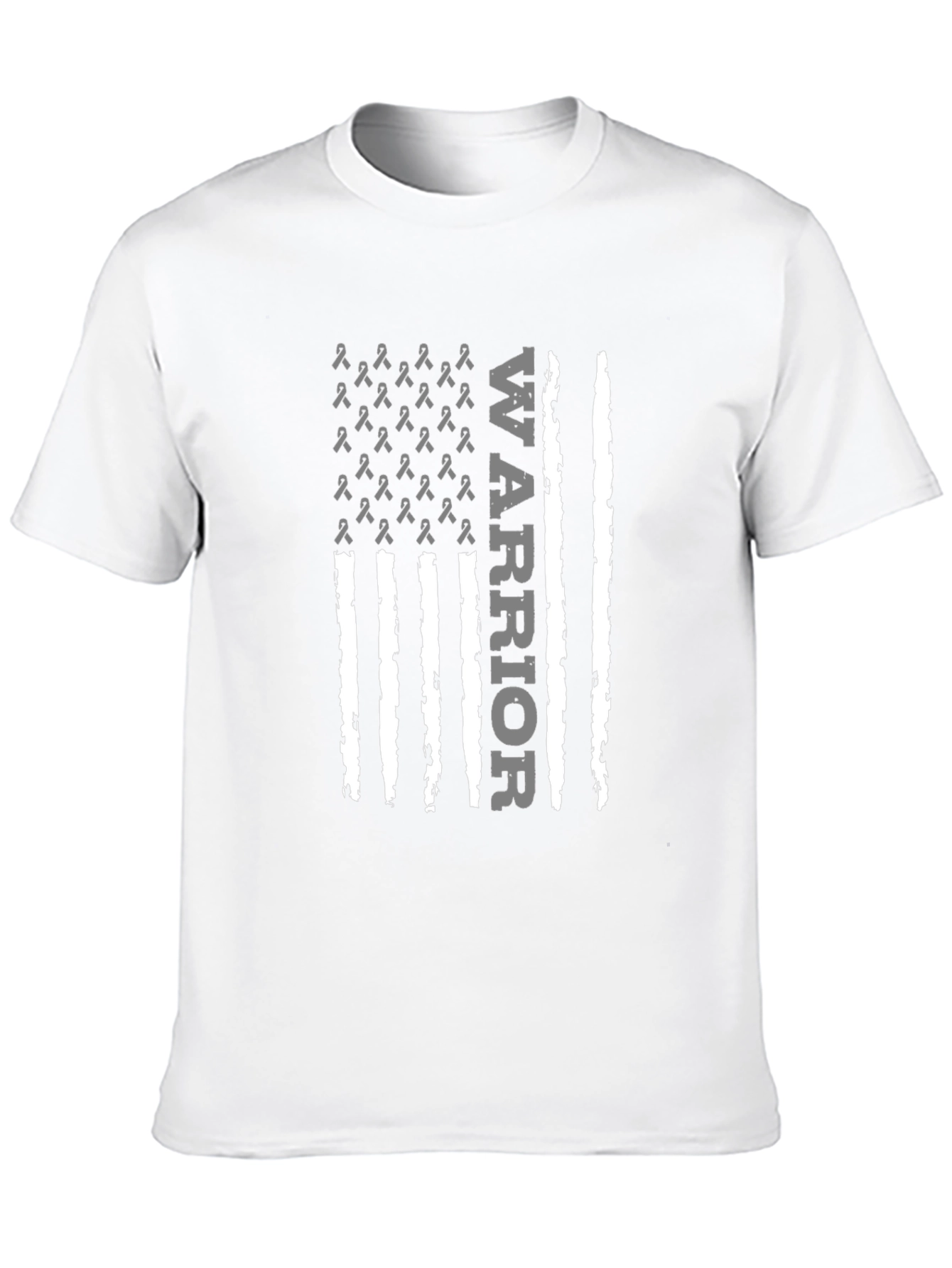 Warrior Ribbon Flag T-Shirt