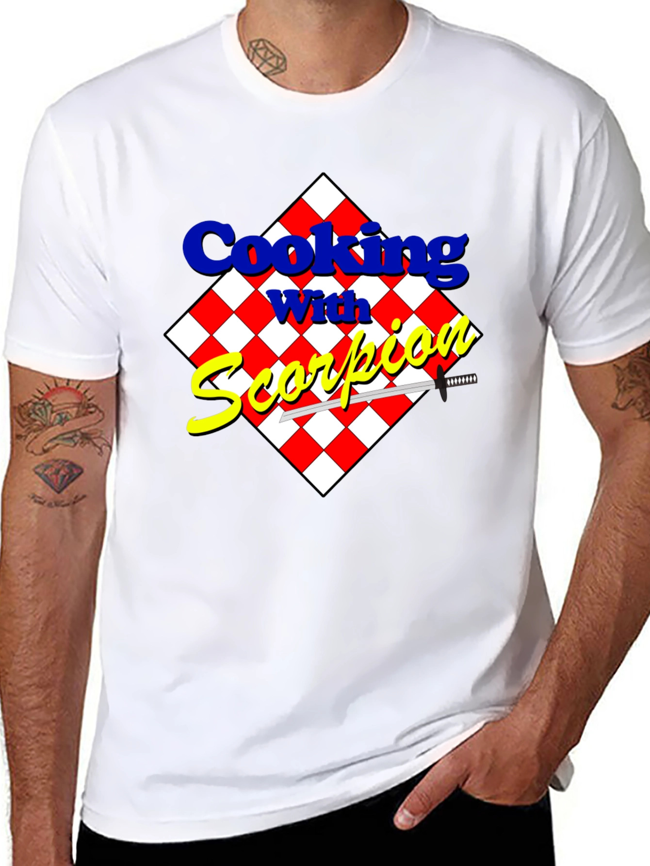 Cooking With Scorpion Graphic T-Shirt