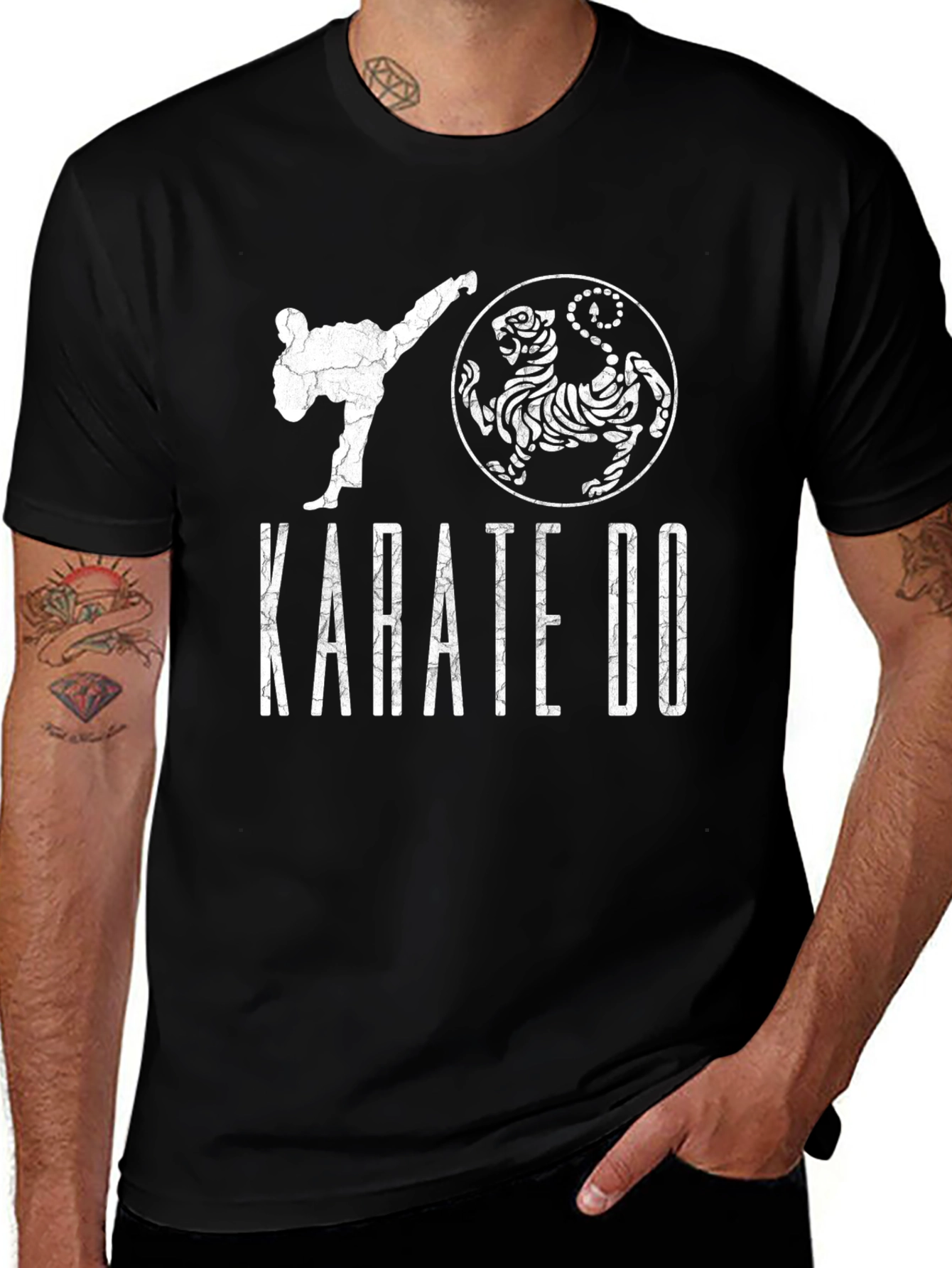Karate Do Black T-Shirt - Martial Arts Graphic Tee