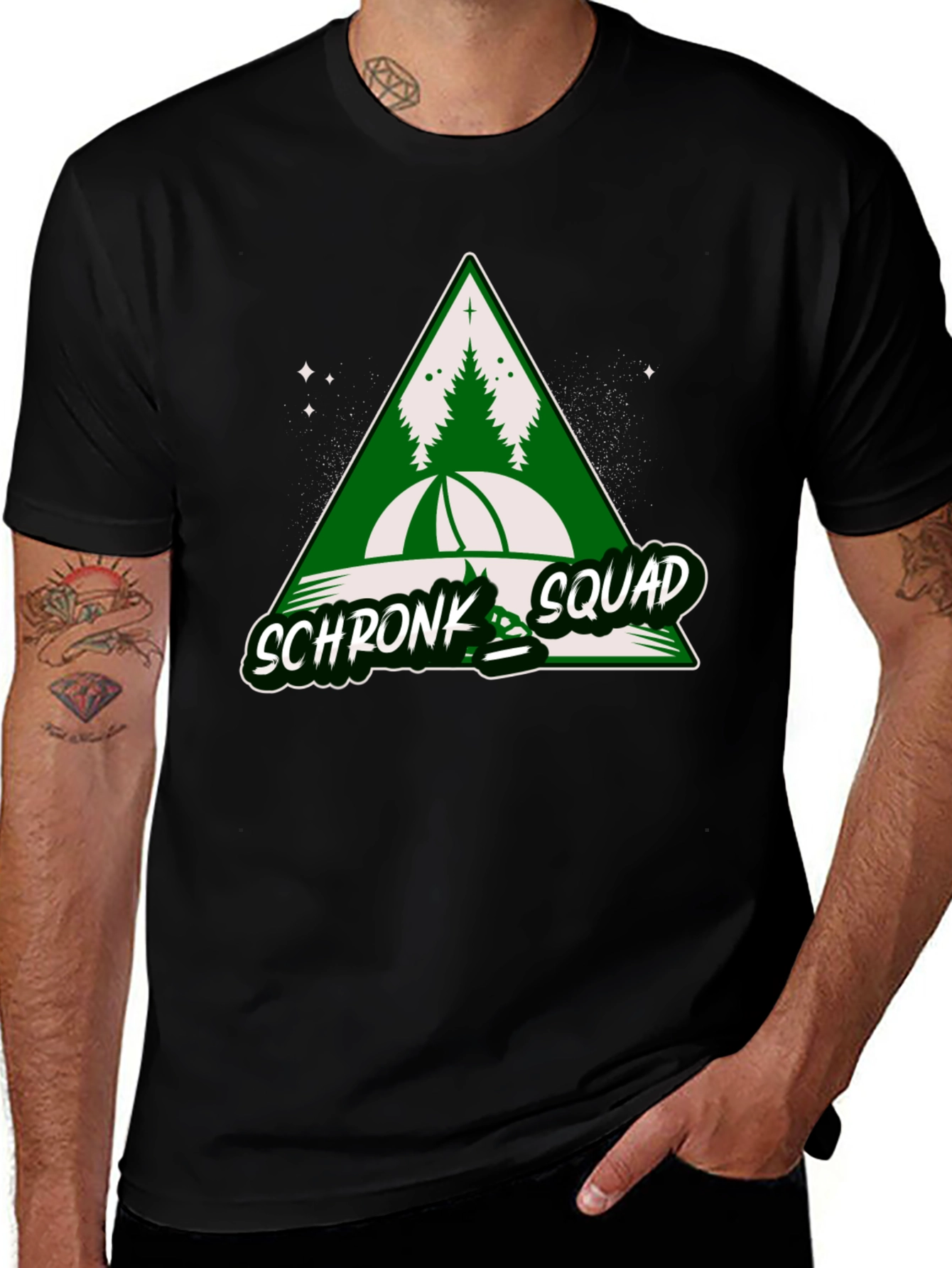 Schronk Squad Camping T-Shirt