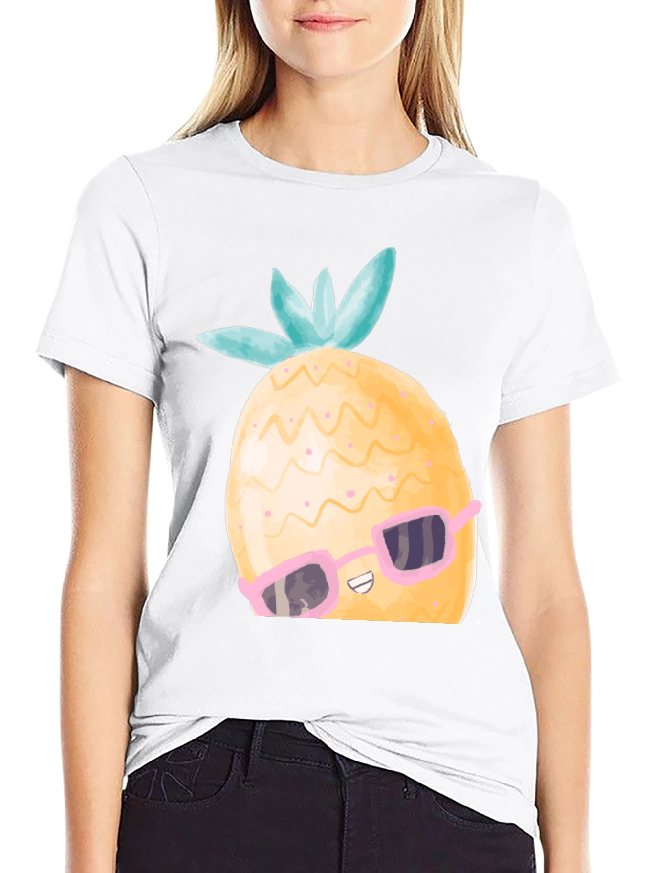 Cool Pineapple Graphic Tee